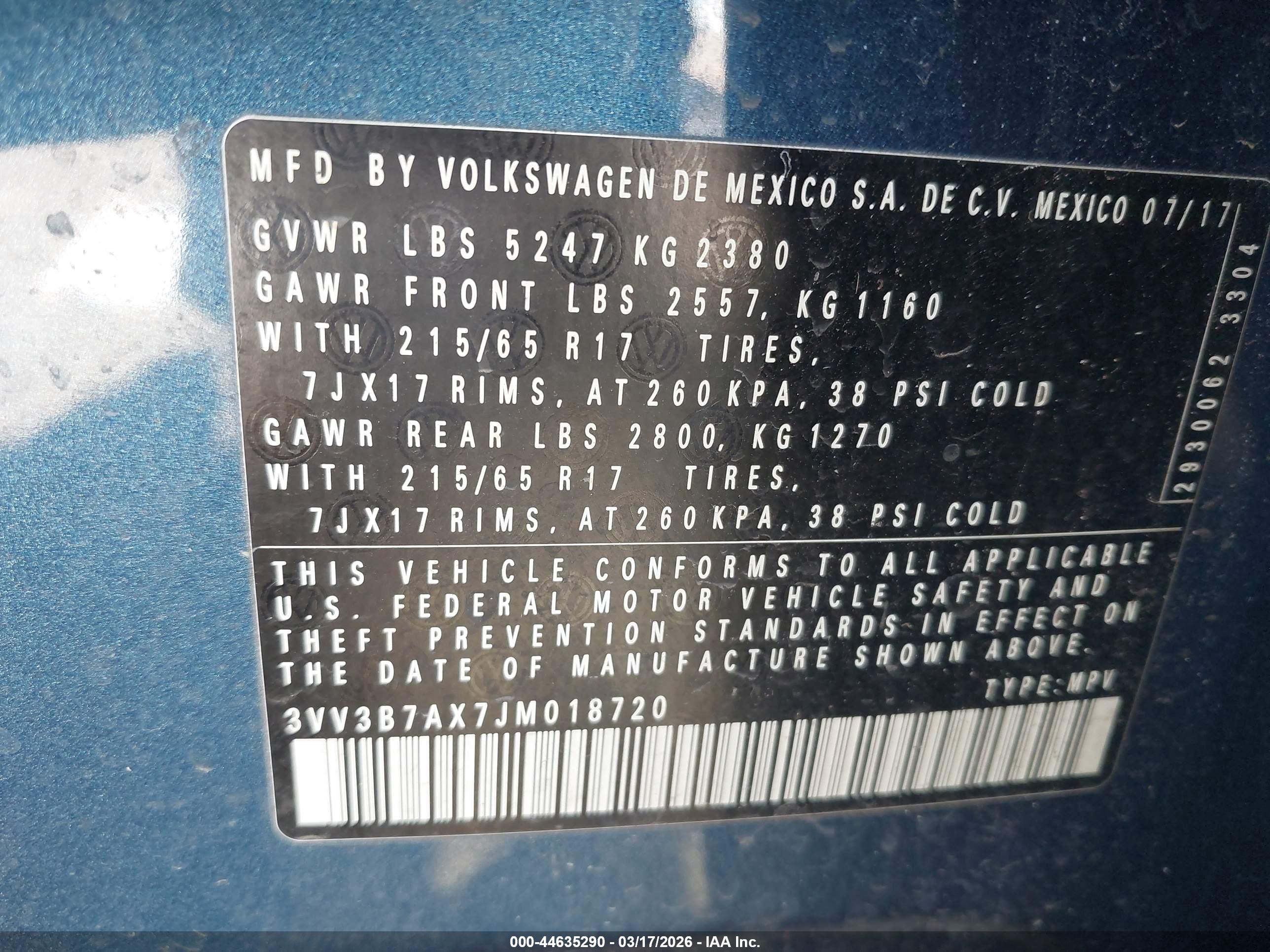 VOLKSWAGEN TIGUAN image 9