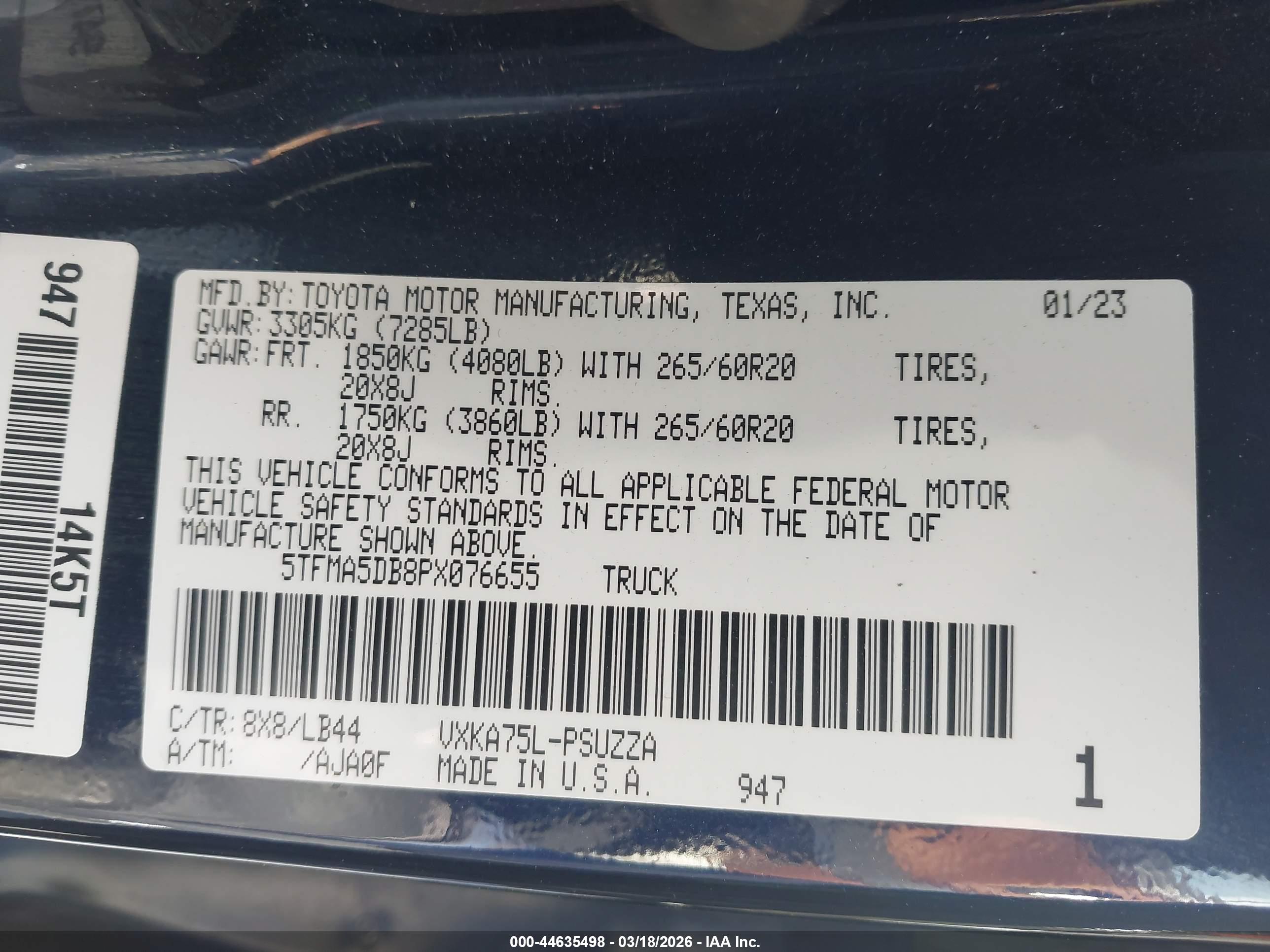 TOYOTA TUNDRA image 9