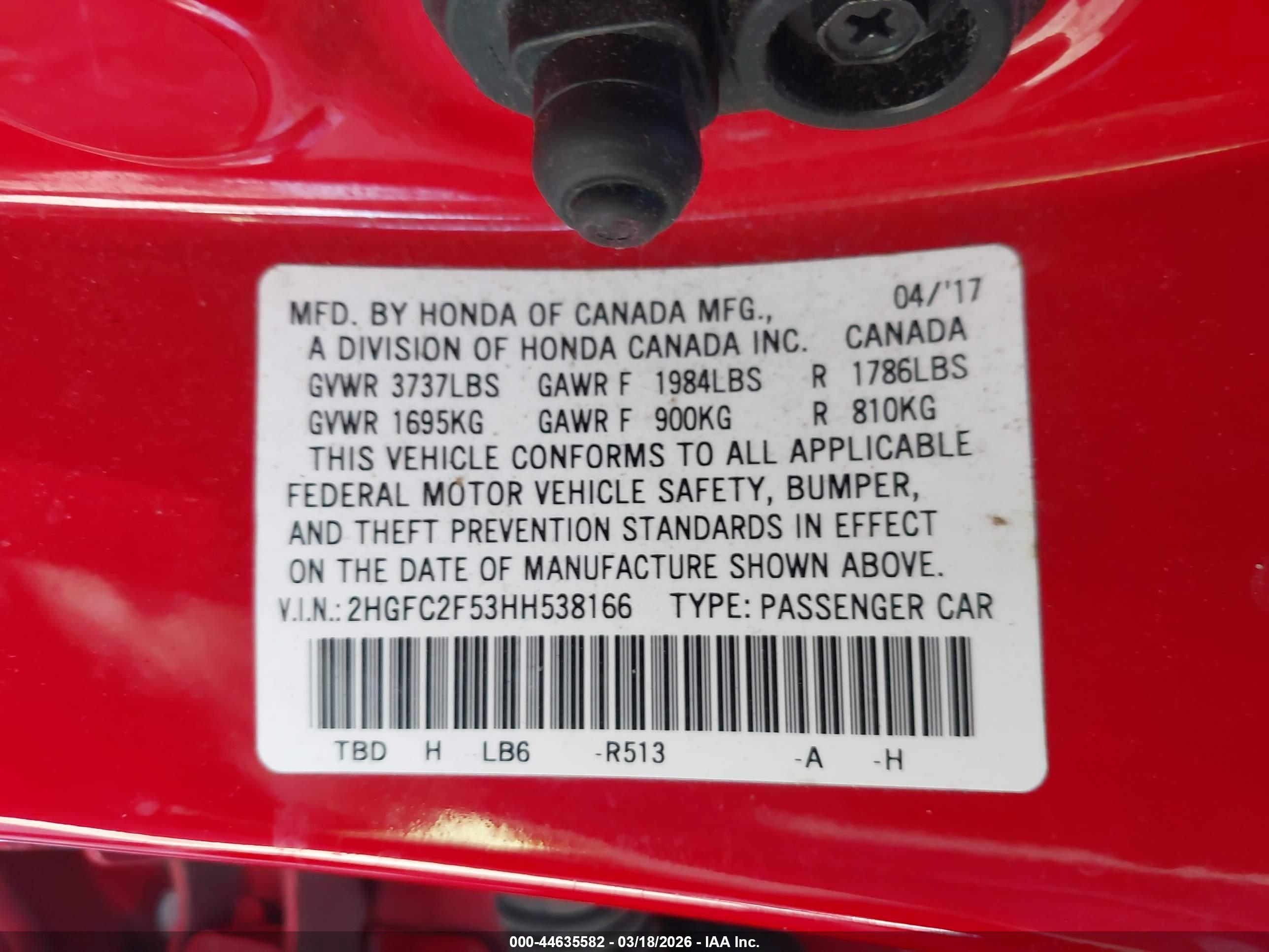 HONDA CIVIC image 9