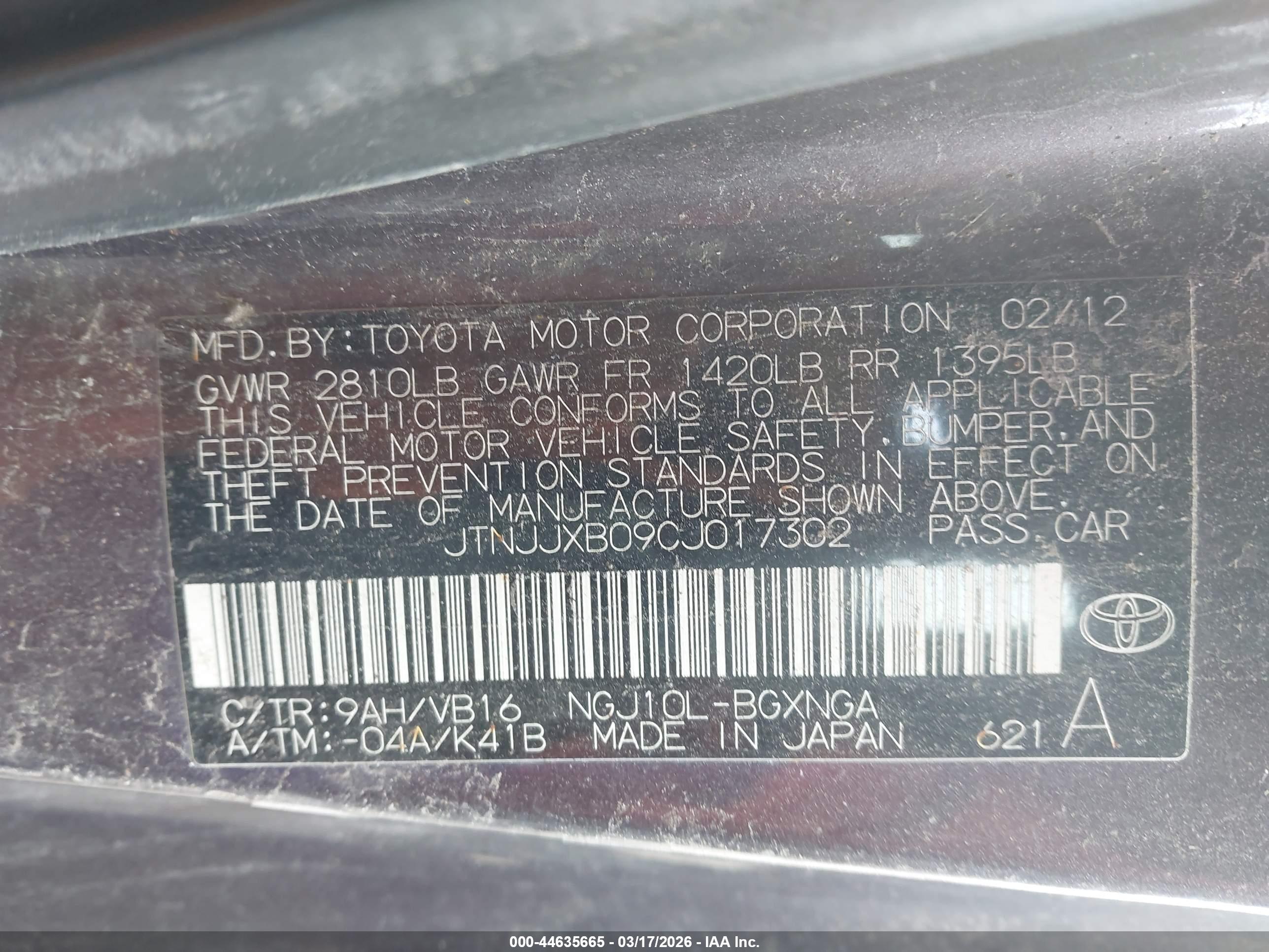 SCION IQ image 9