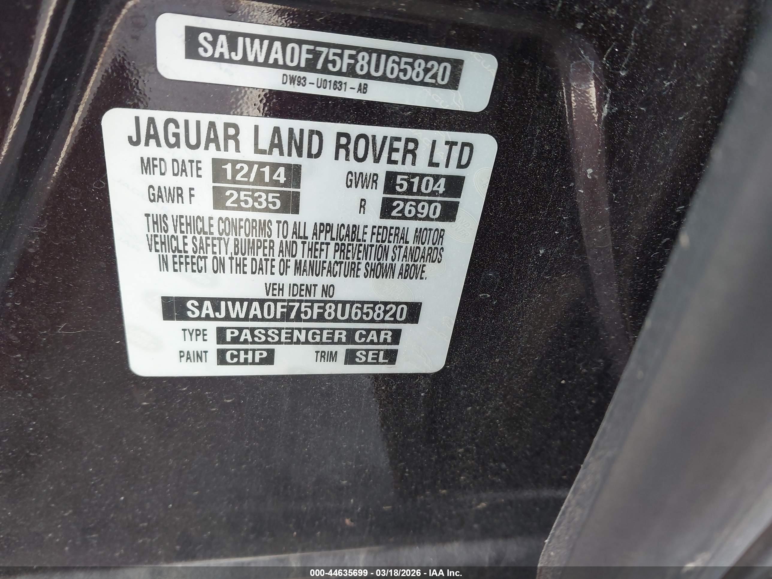JAGUAR XF image 9