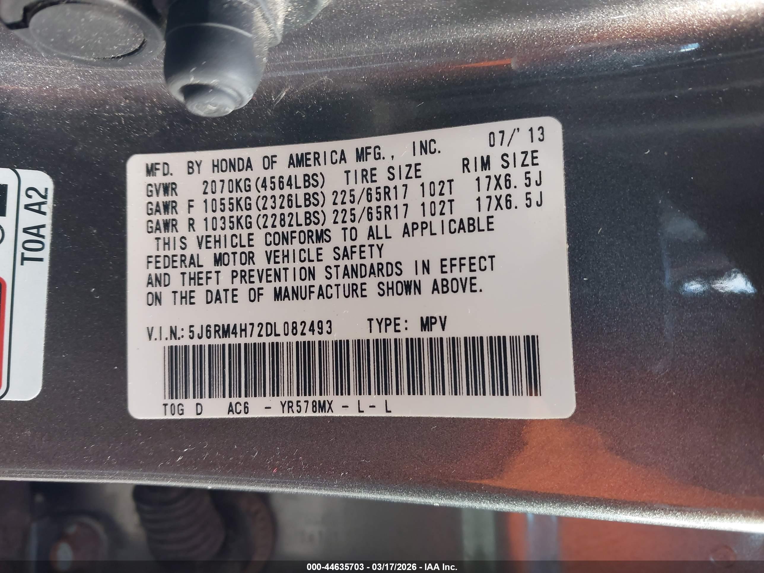 HONDA CR-V image 9