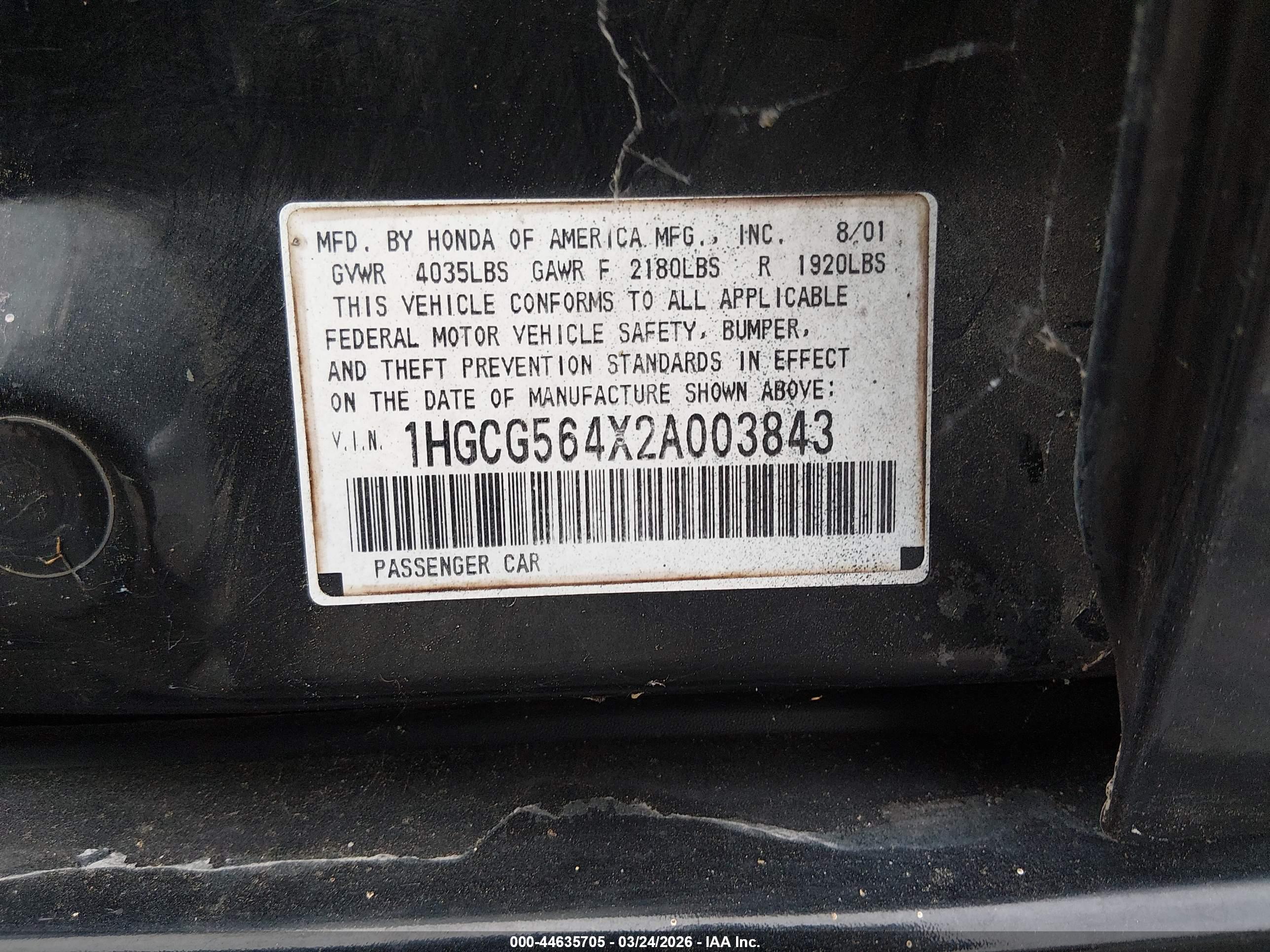 HONDA ACCORD image 9