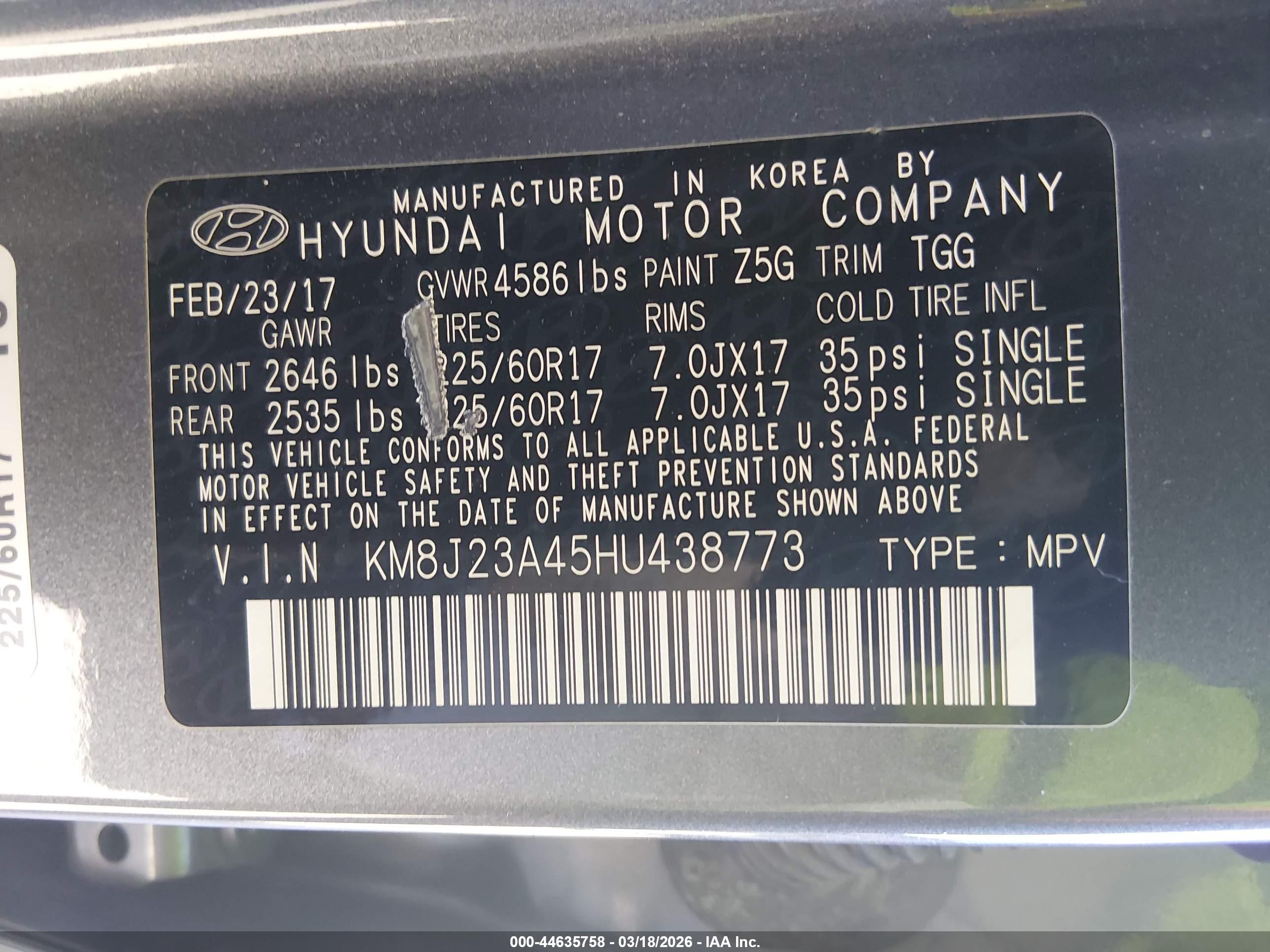 HYUNDAI TUCSON image 9