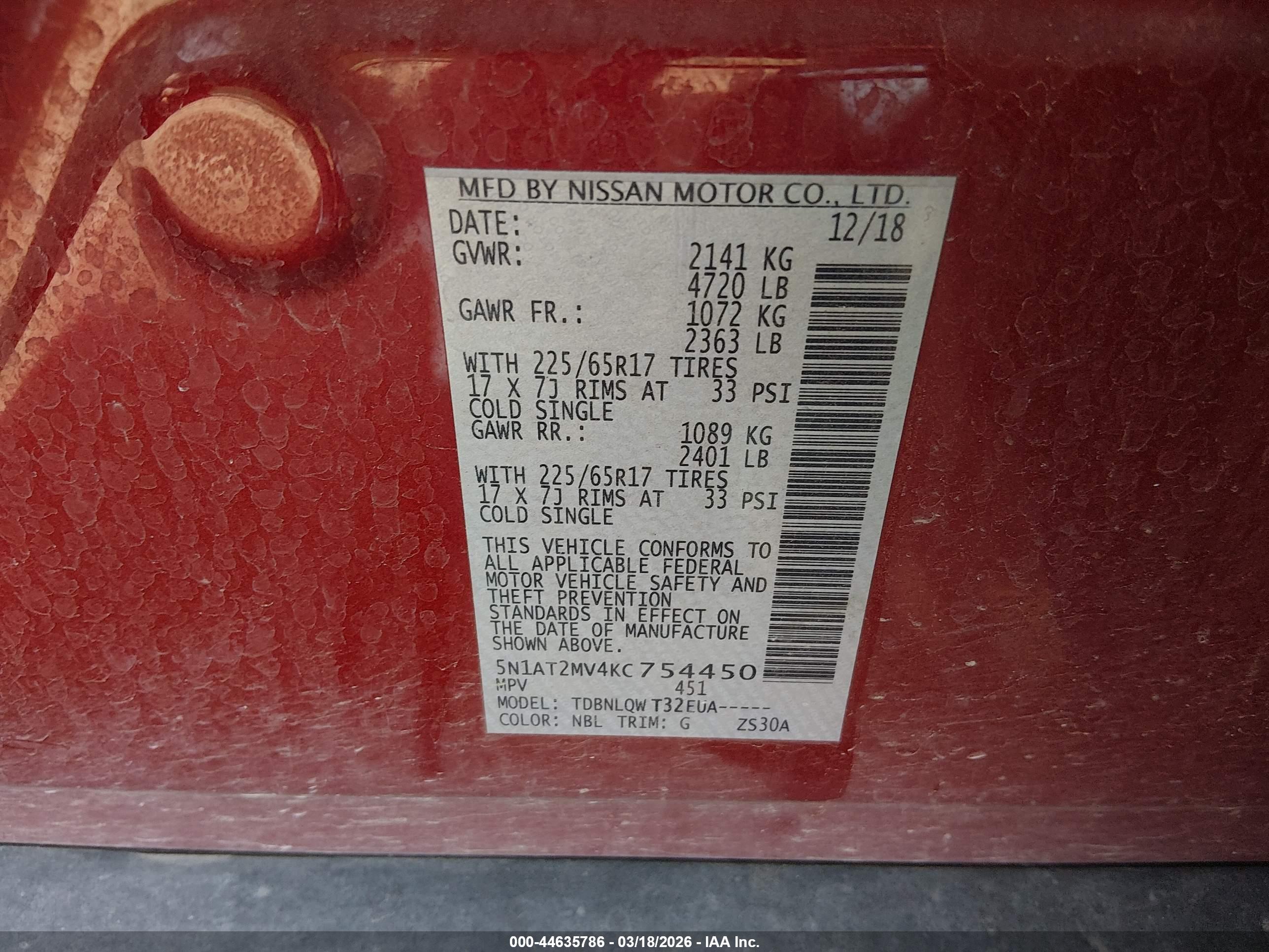 NISSAN ROGUE image 9