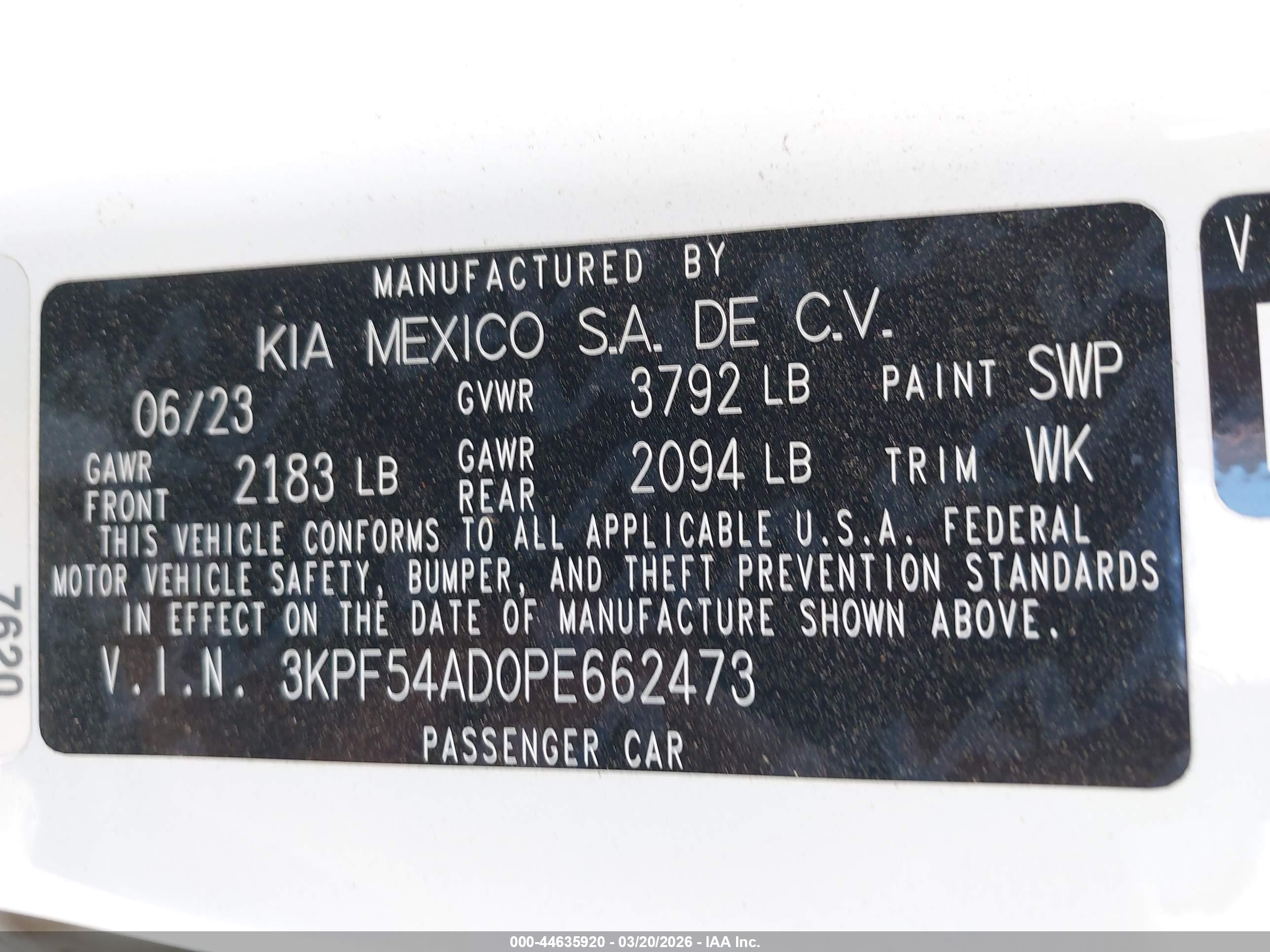 KIA FORTE image 9