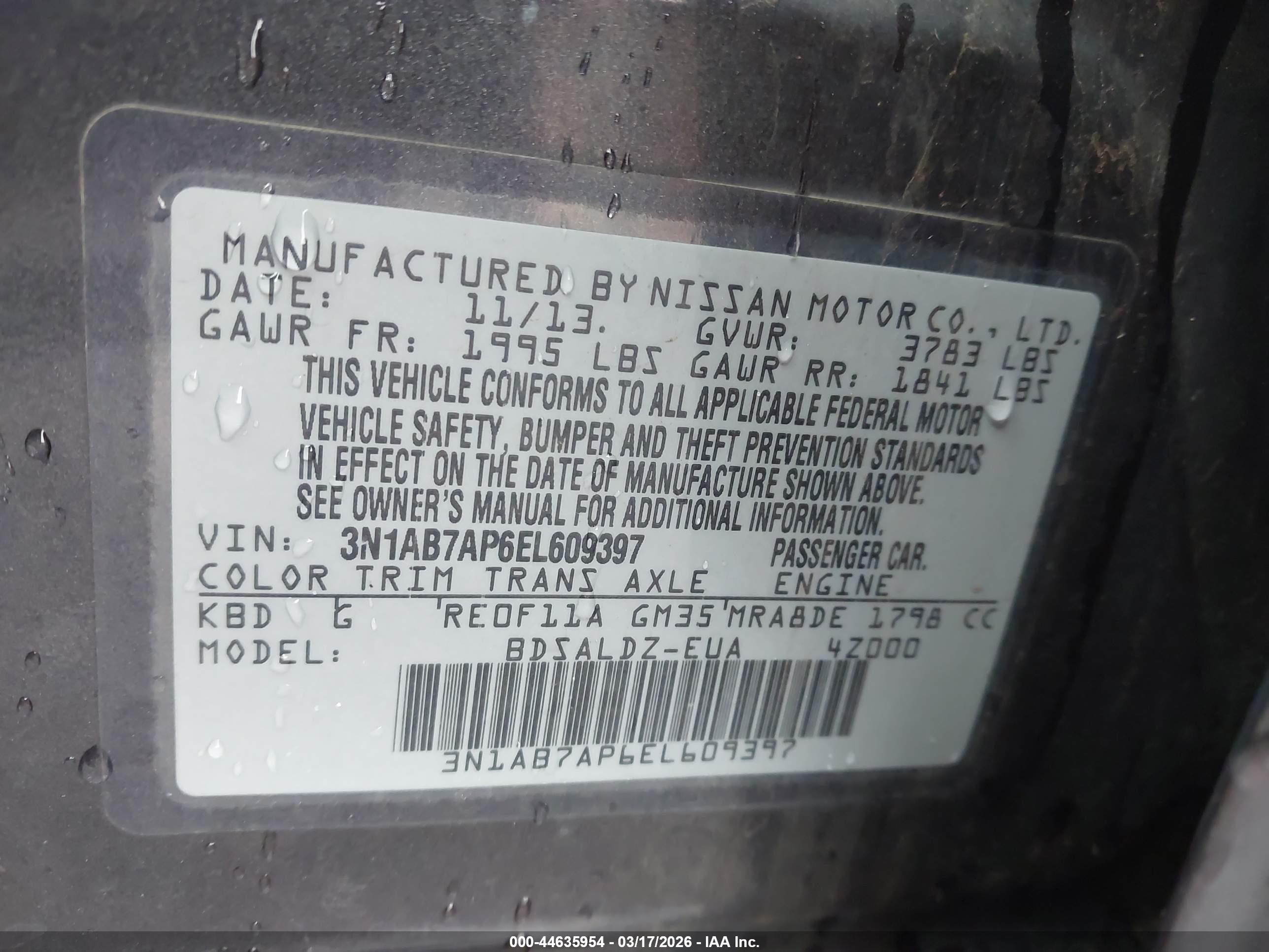NISSAN SENTRA image 9