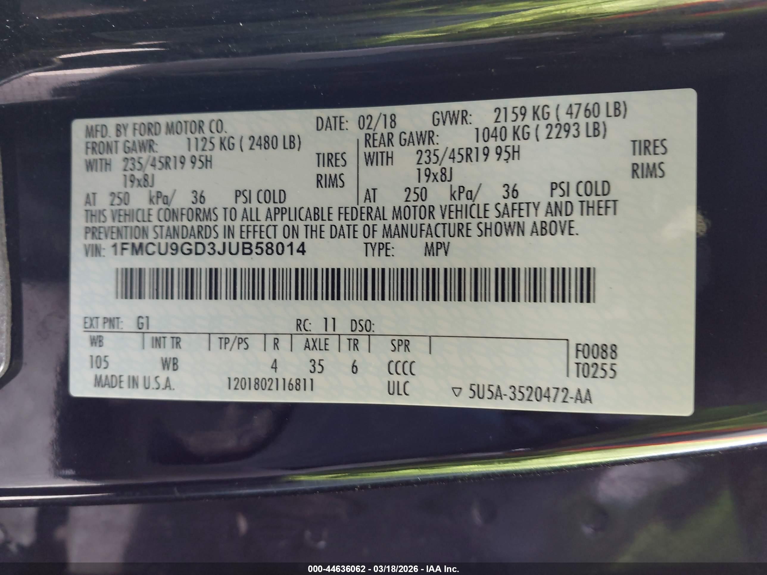 FORD ESCAPE image 9