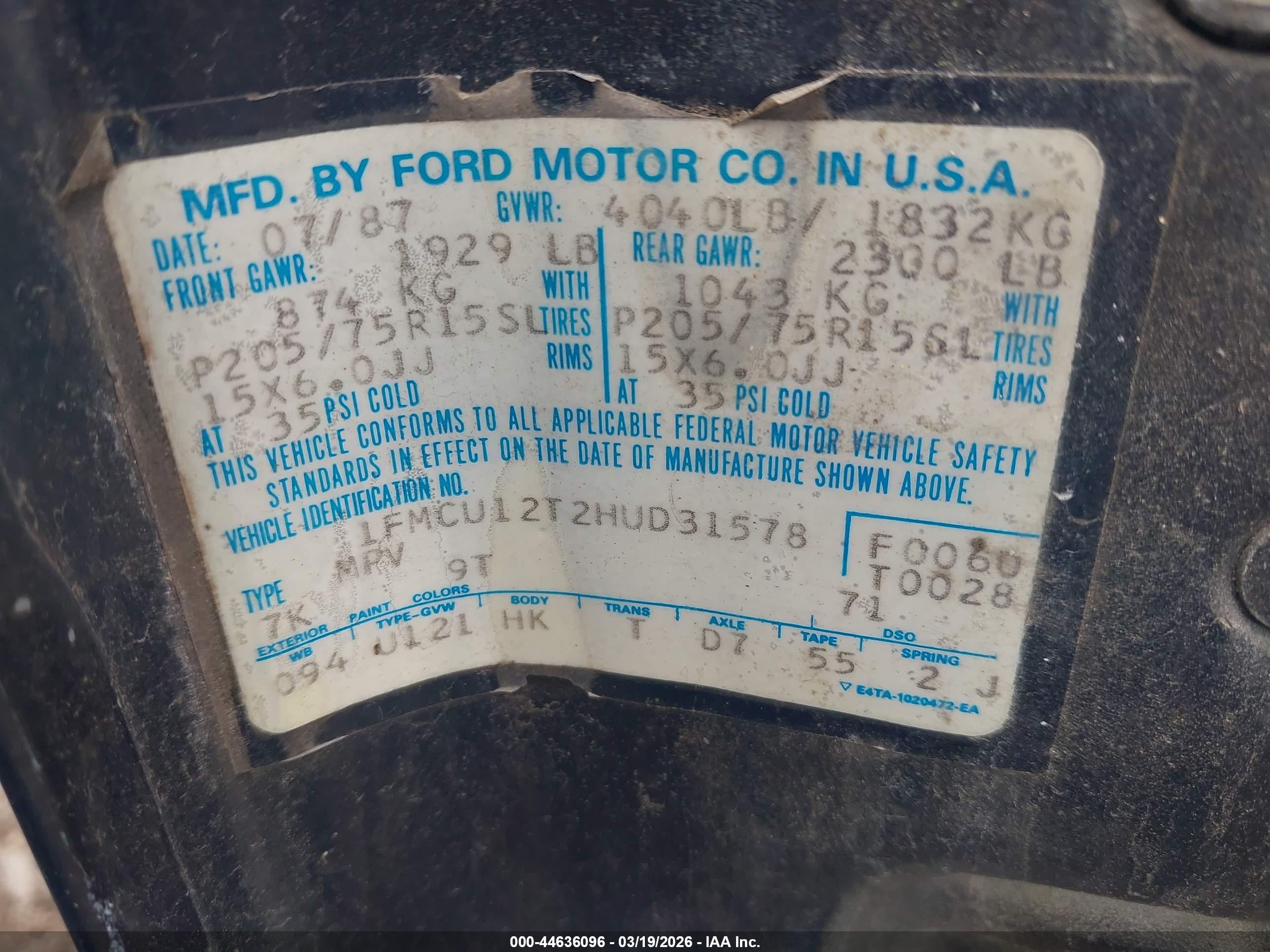 FORD BRONCO image 9
