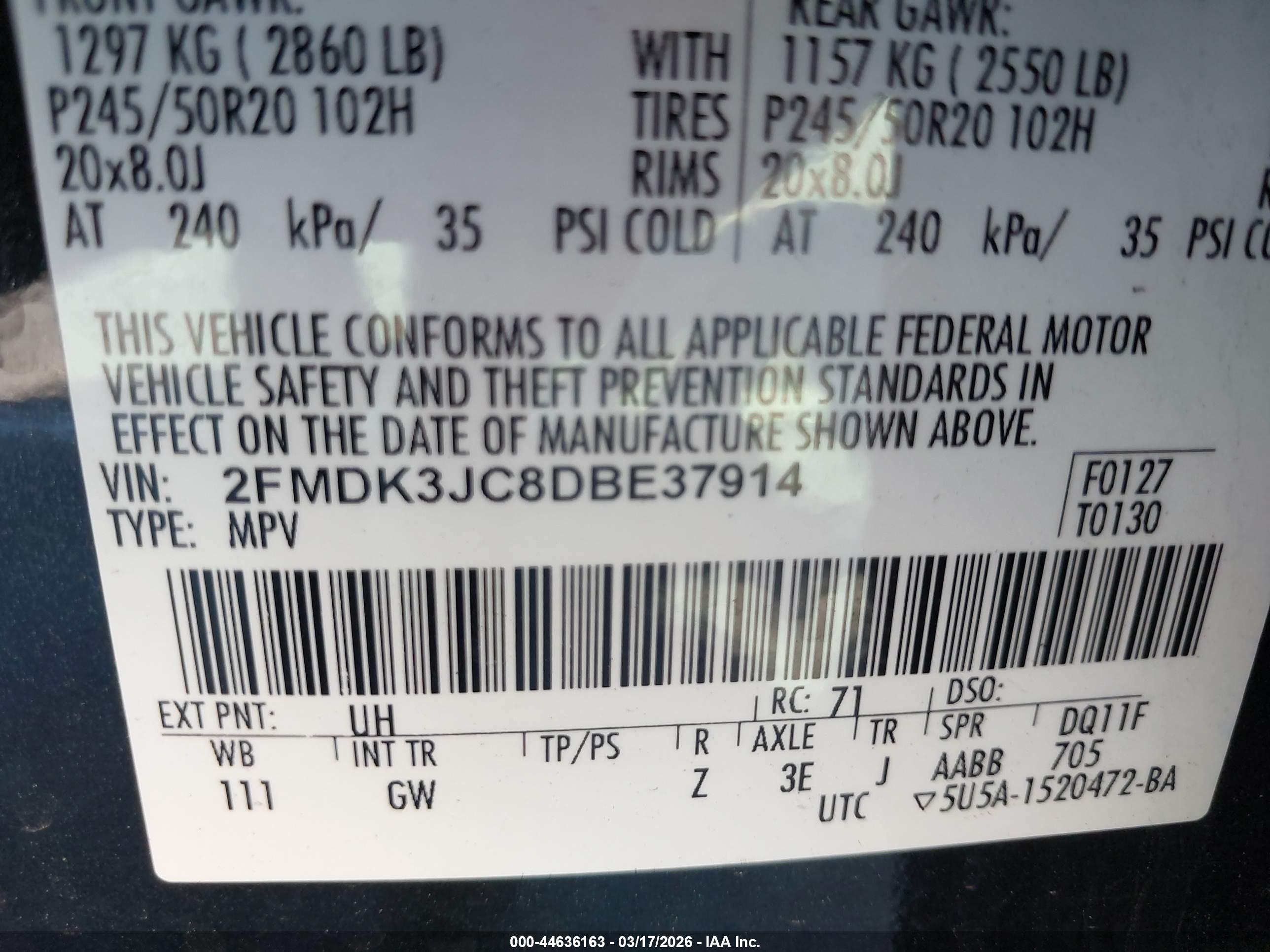 FORD EDGE image 9