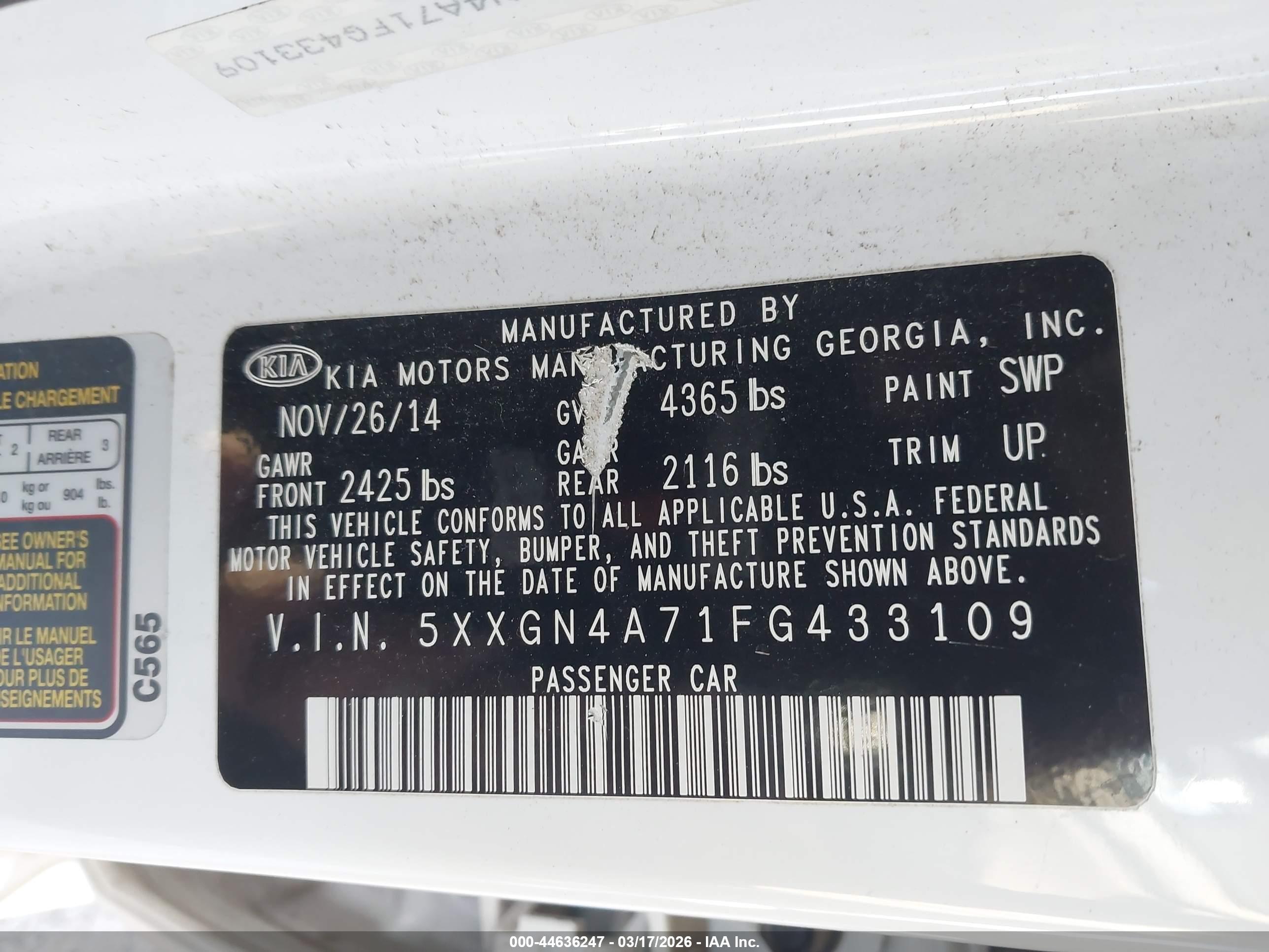 KIA OPTIMA image 9