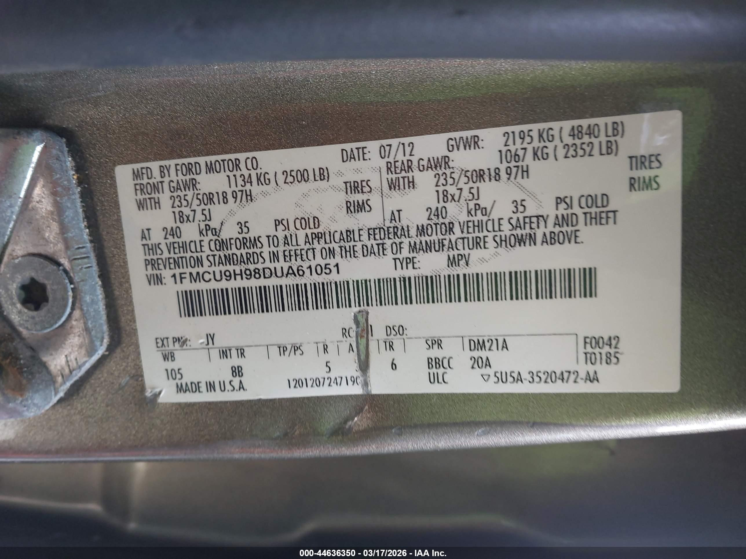 FORD ESCAPE image 9