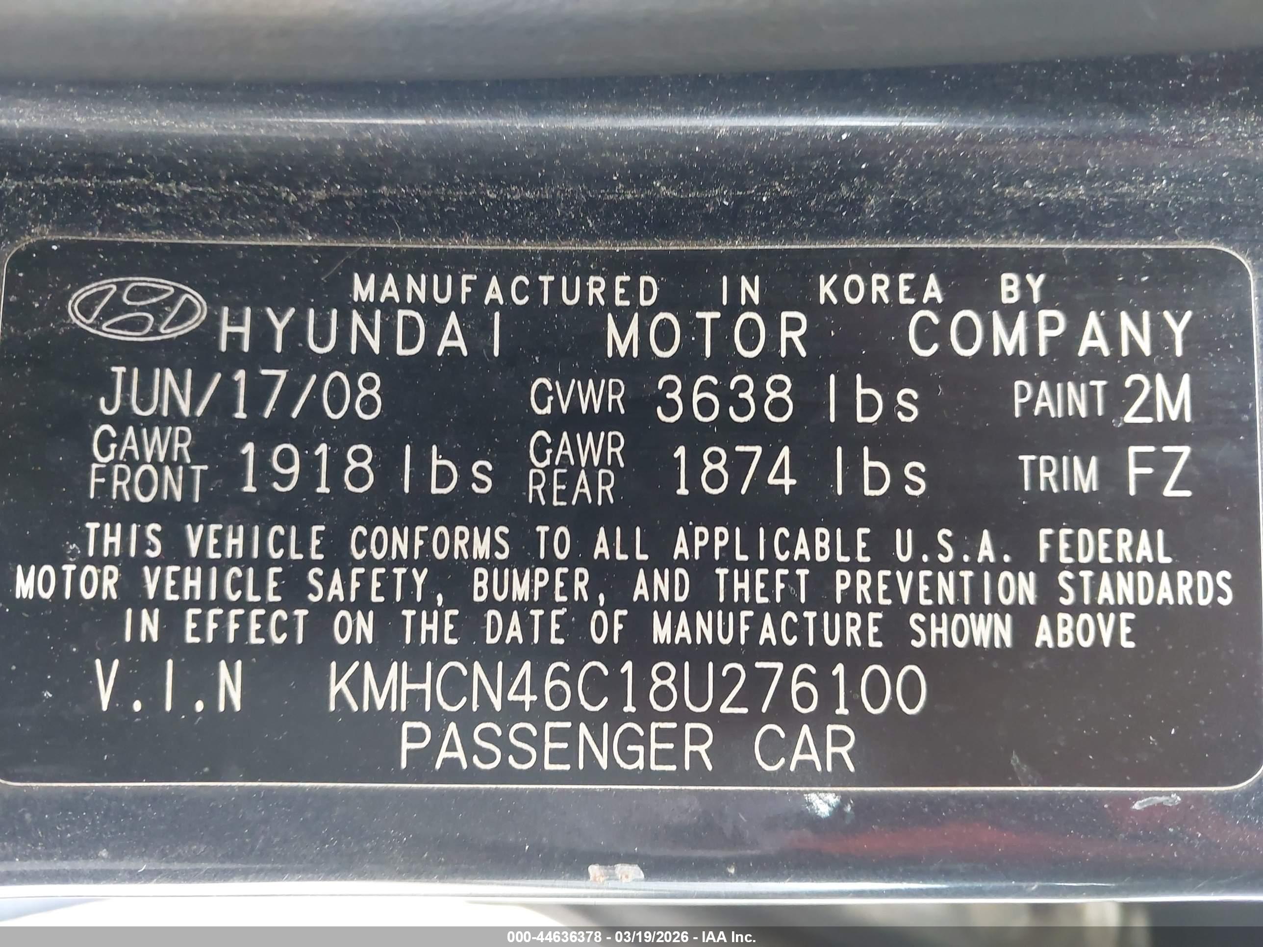 HYUNDAI ACCENT image 9