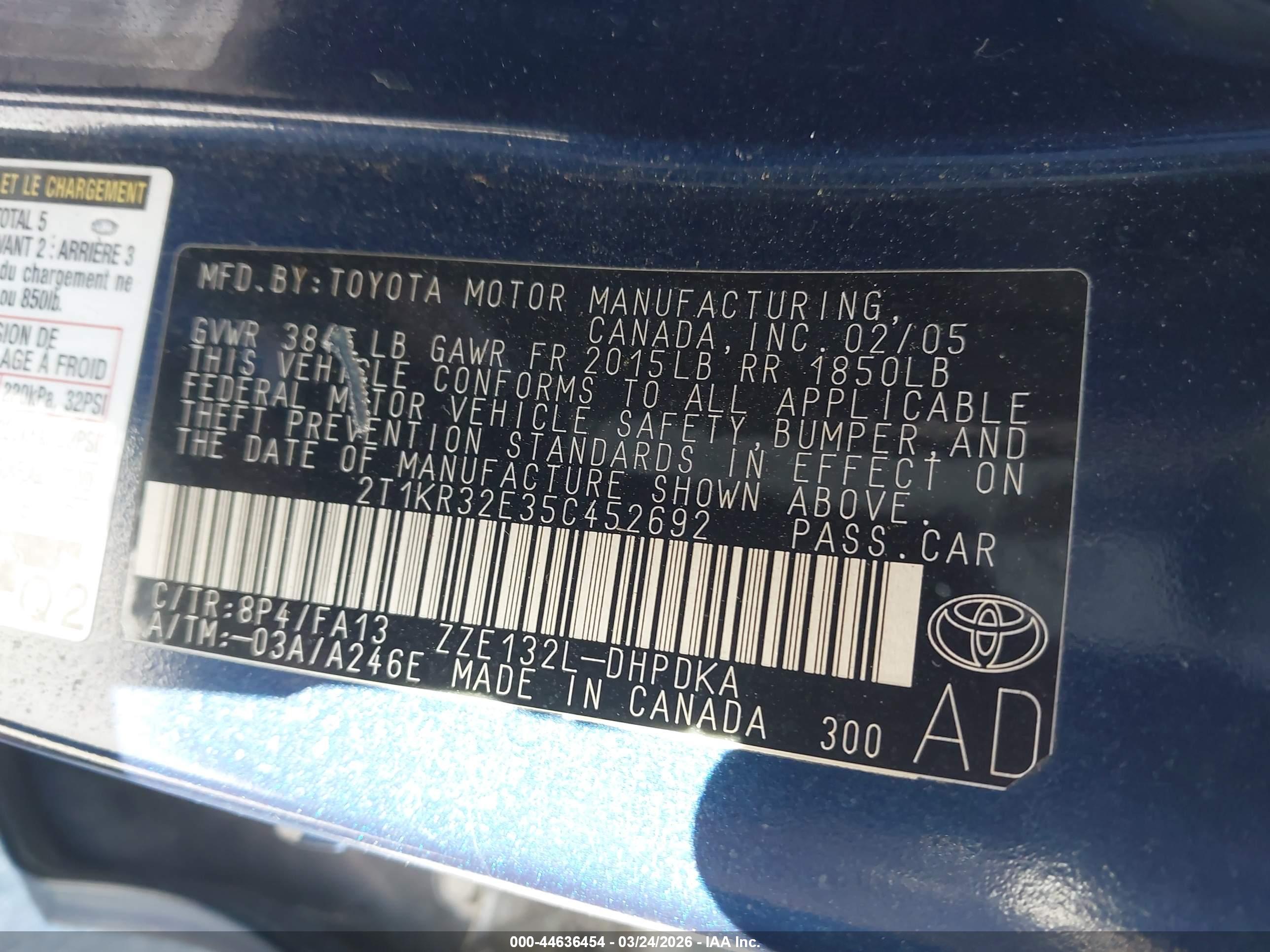 TOYOTA MATRIX image 9