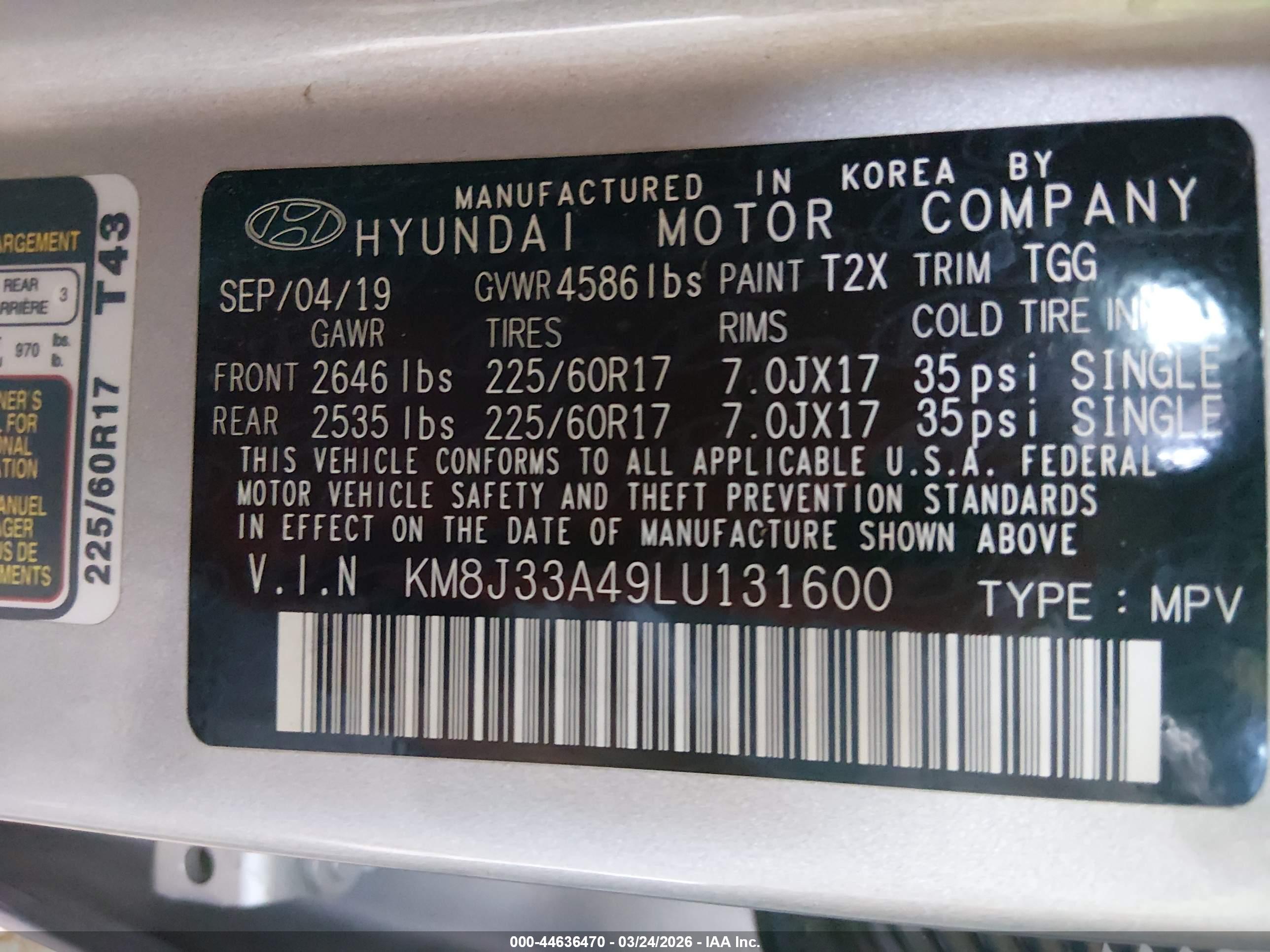 HYUNDAI TUCSON image 9