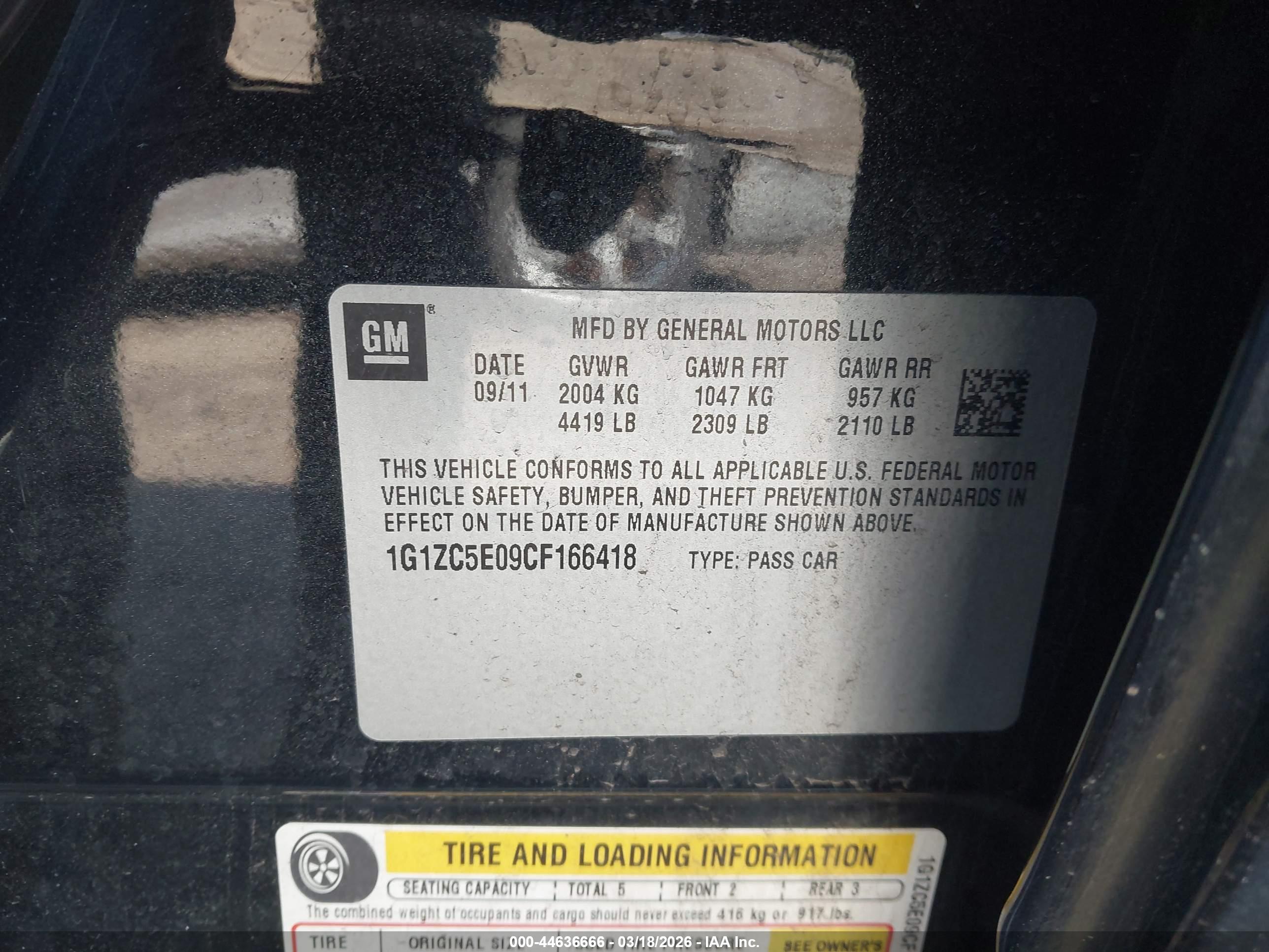 CHEVROLET MALIBU image 9