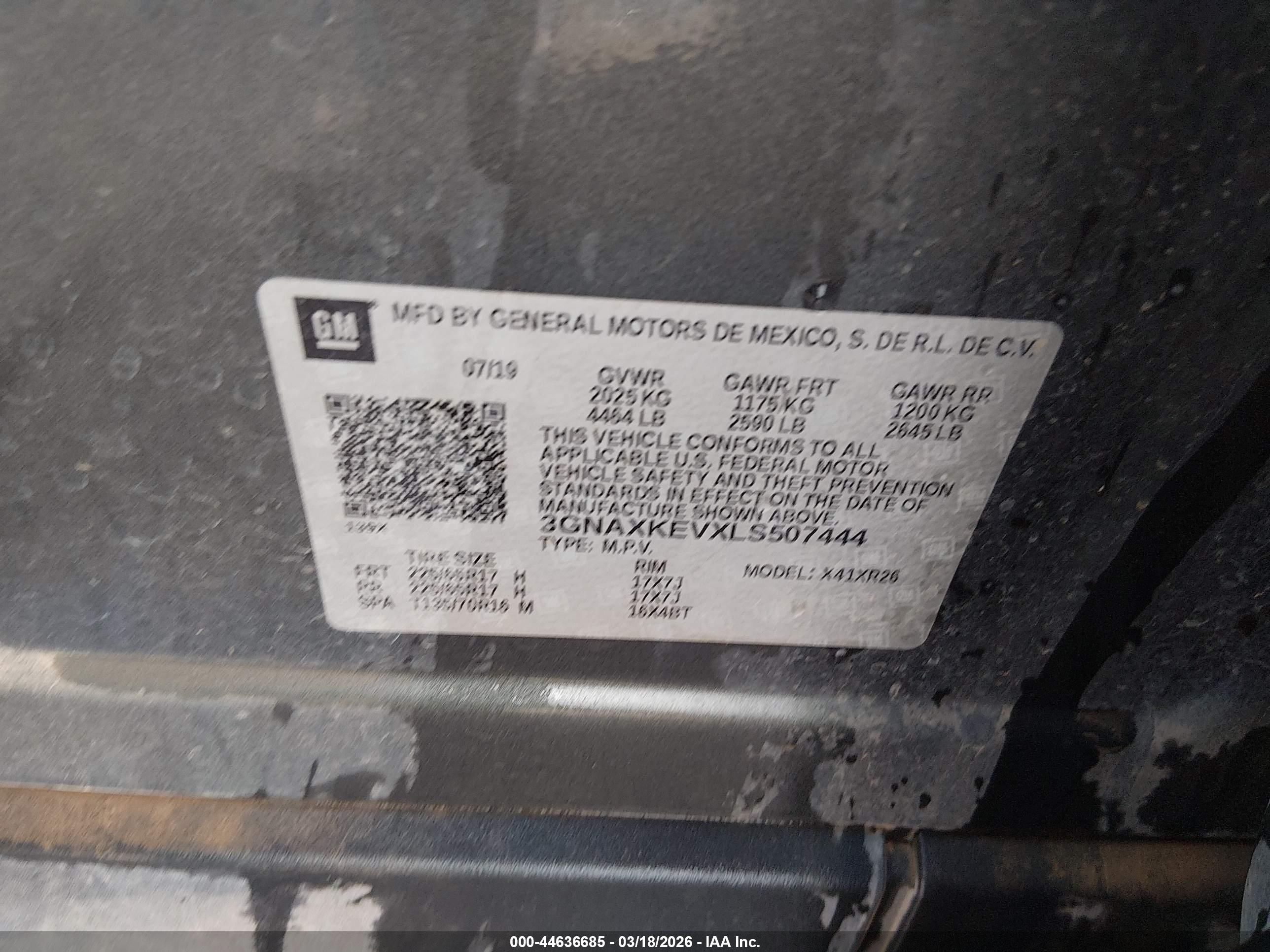 CHEVROLET EQUINOX image 9