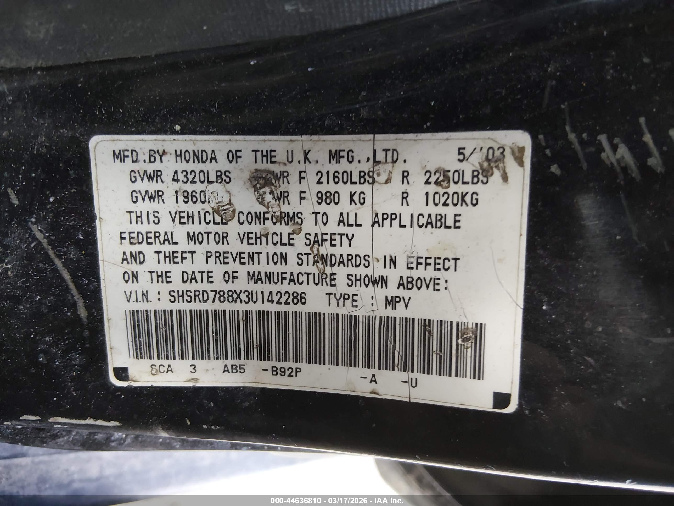 HONDA CR-V image 9