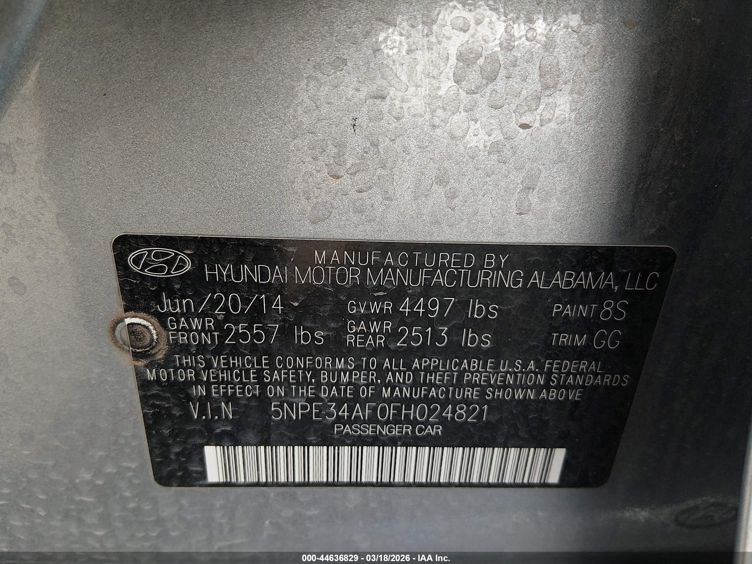HYUNDAI SONATA image 9