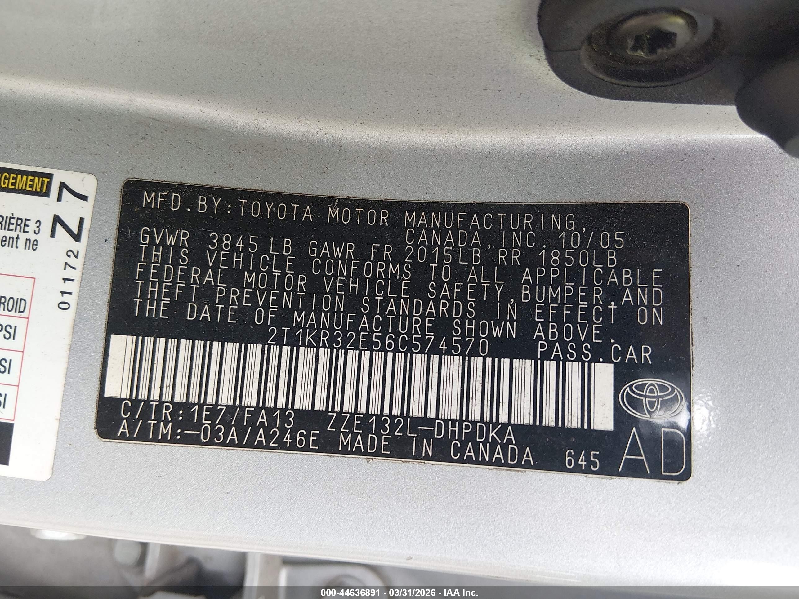 TOYOTA MATRIX image 9