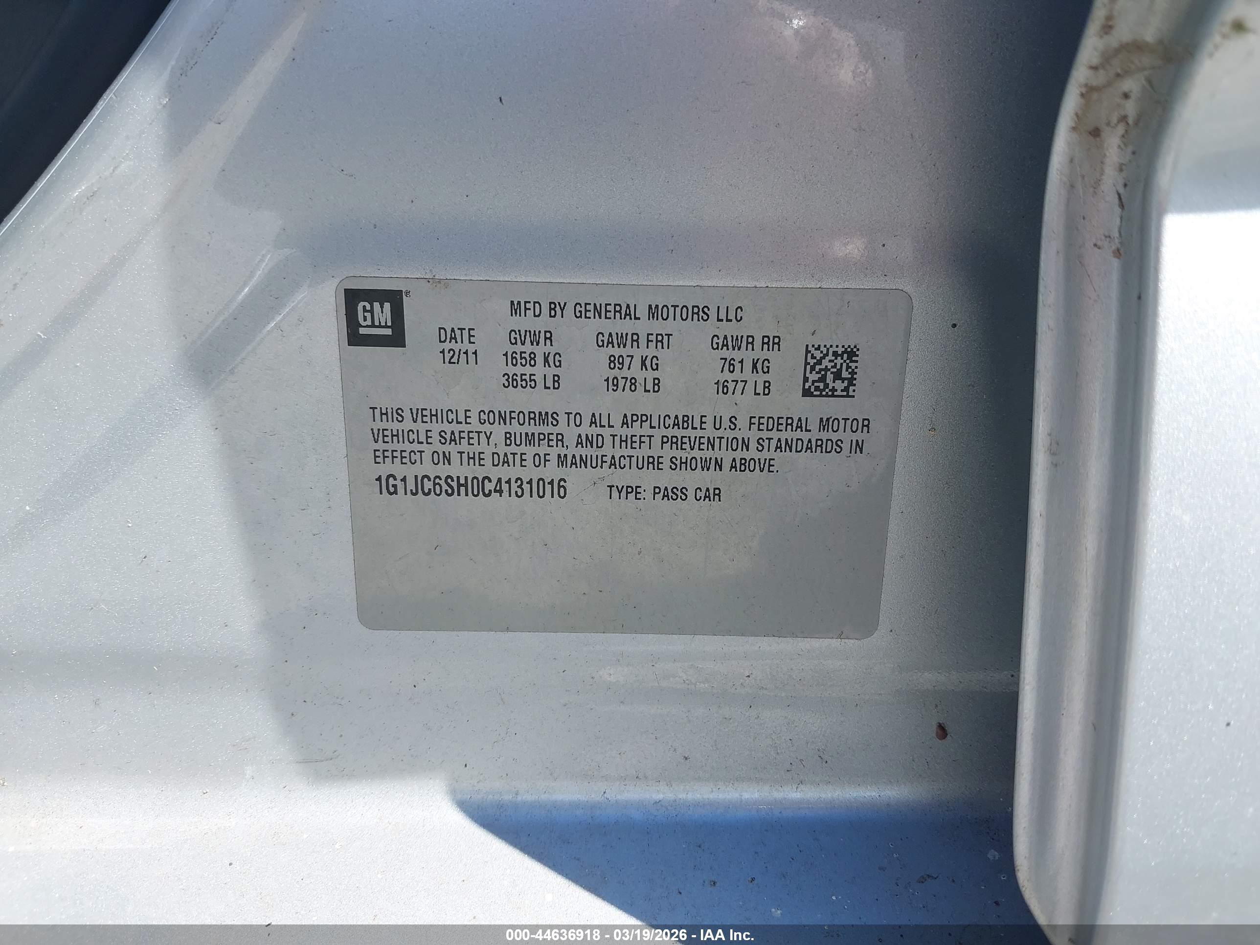 CHEVROLET SONIC image 9