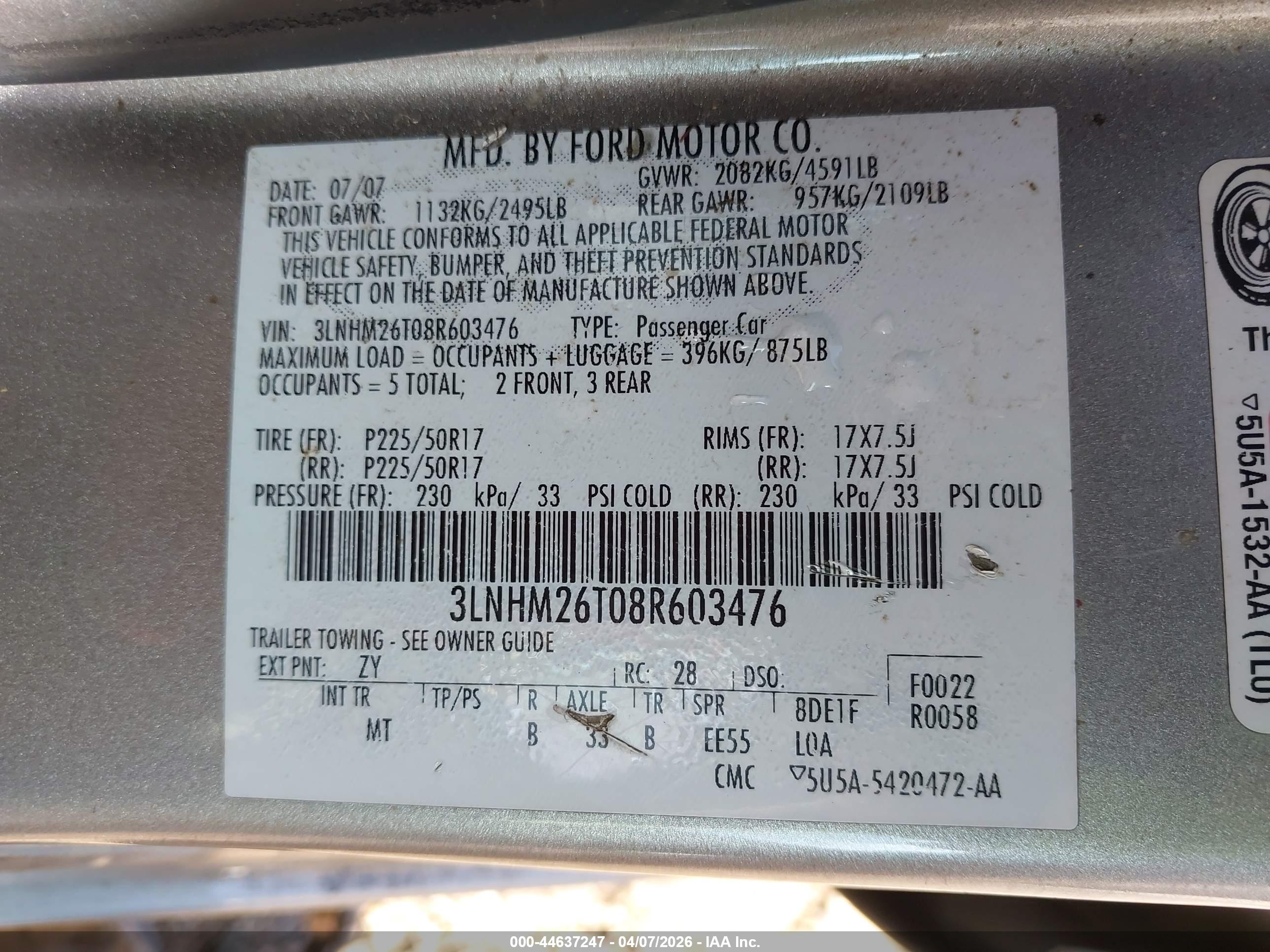 LINCOLN MKZ image 9