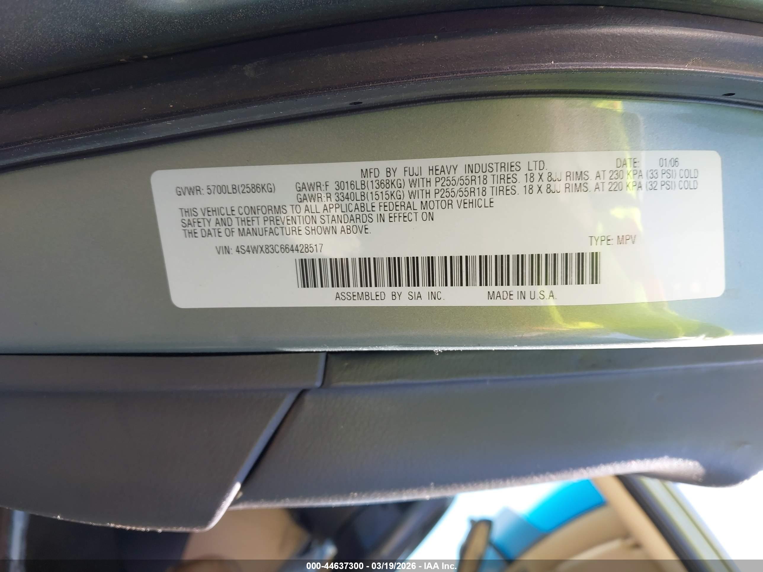 SUBARU B9 image 9