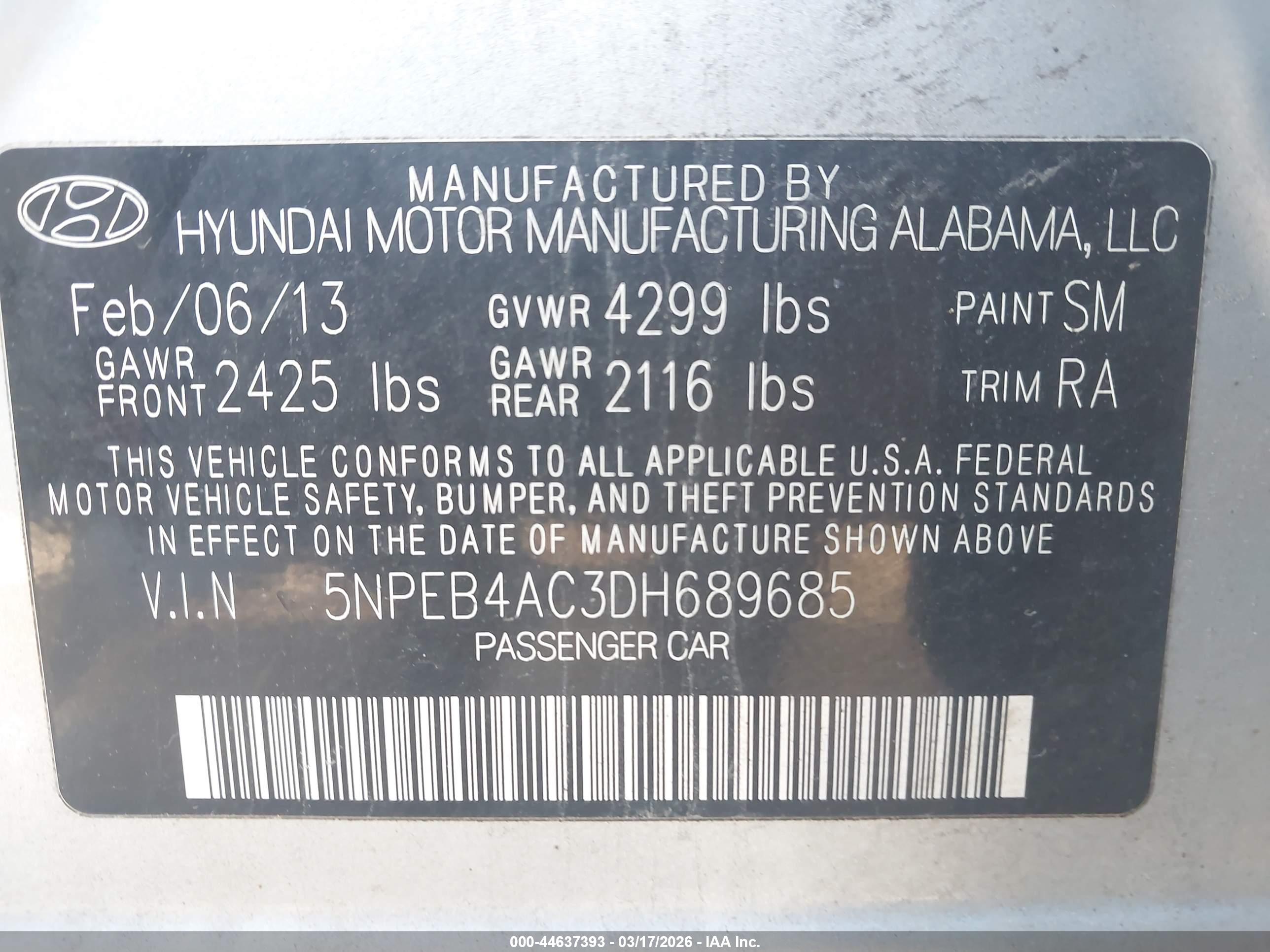 HYUNDAI SONATA image 9