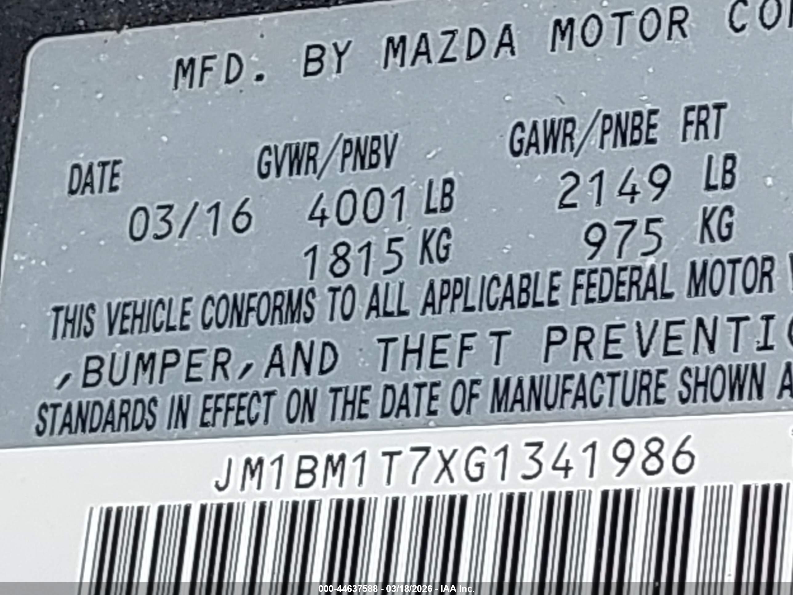 MAZDA MAZDA3 image 9