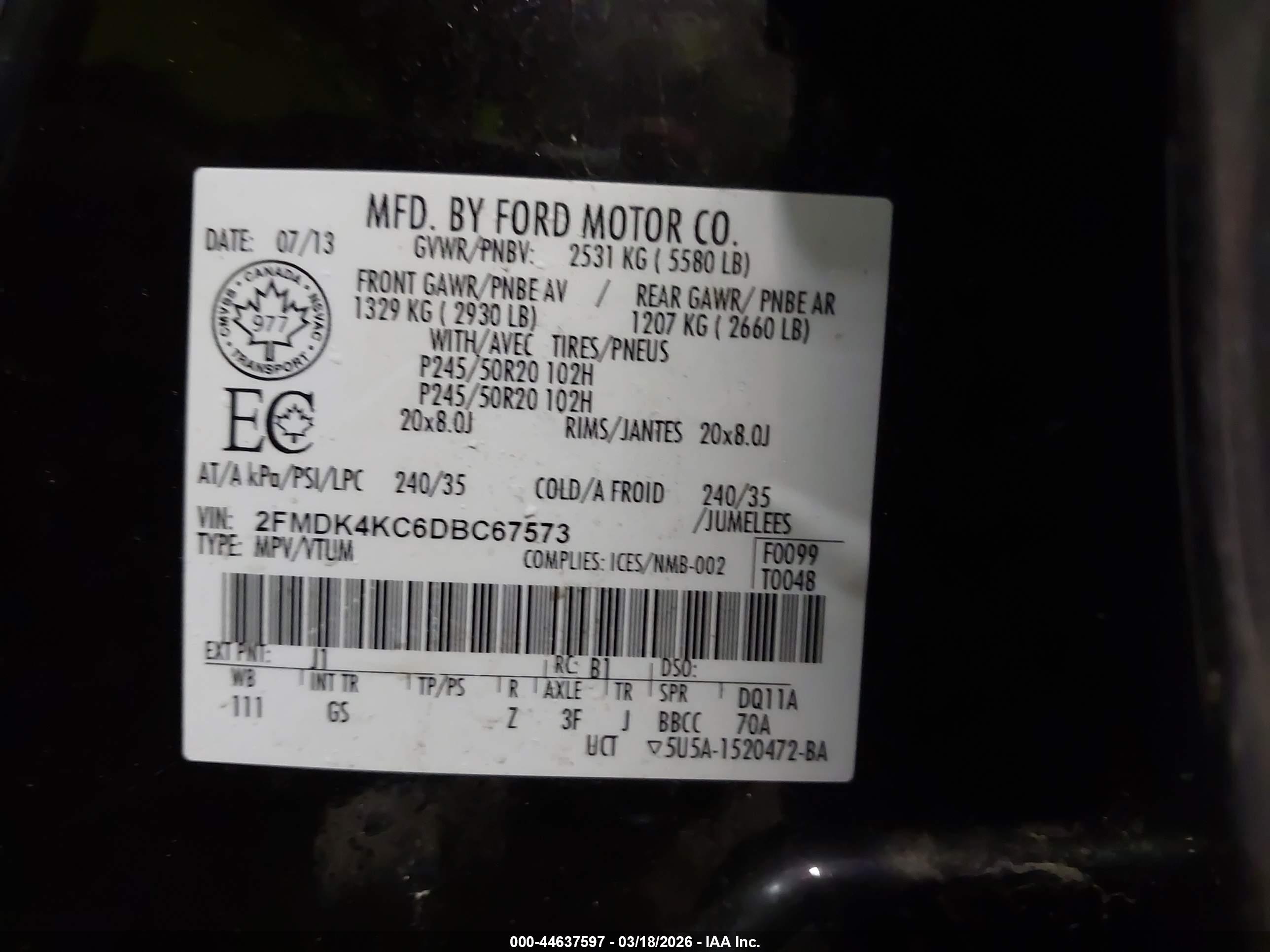 FORD EDGE image 9