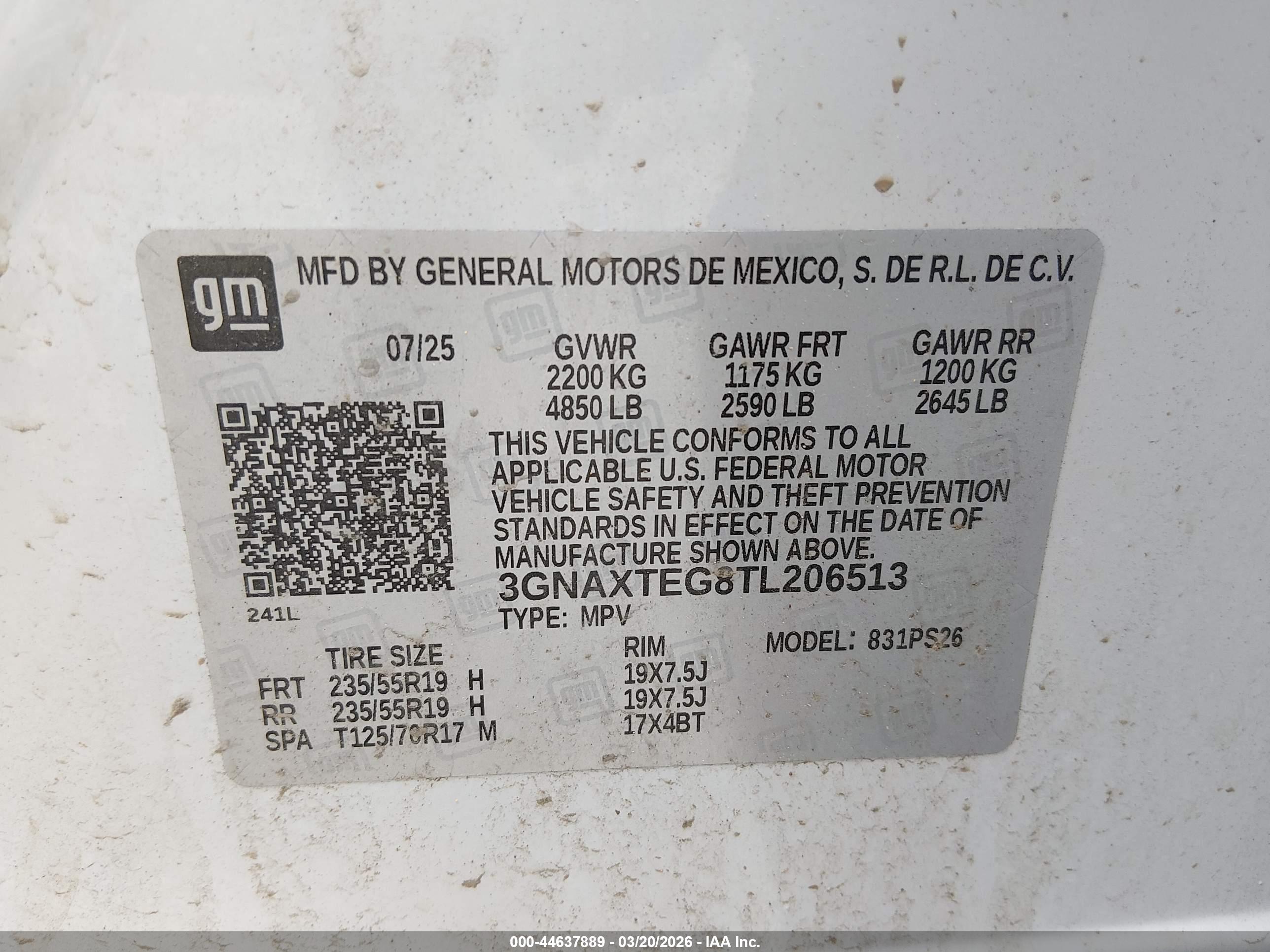CHEVROLET EQUINOX image 9