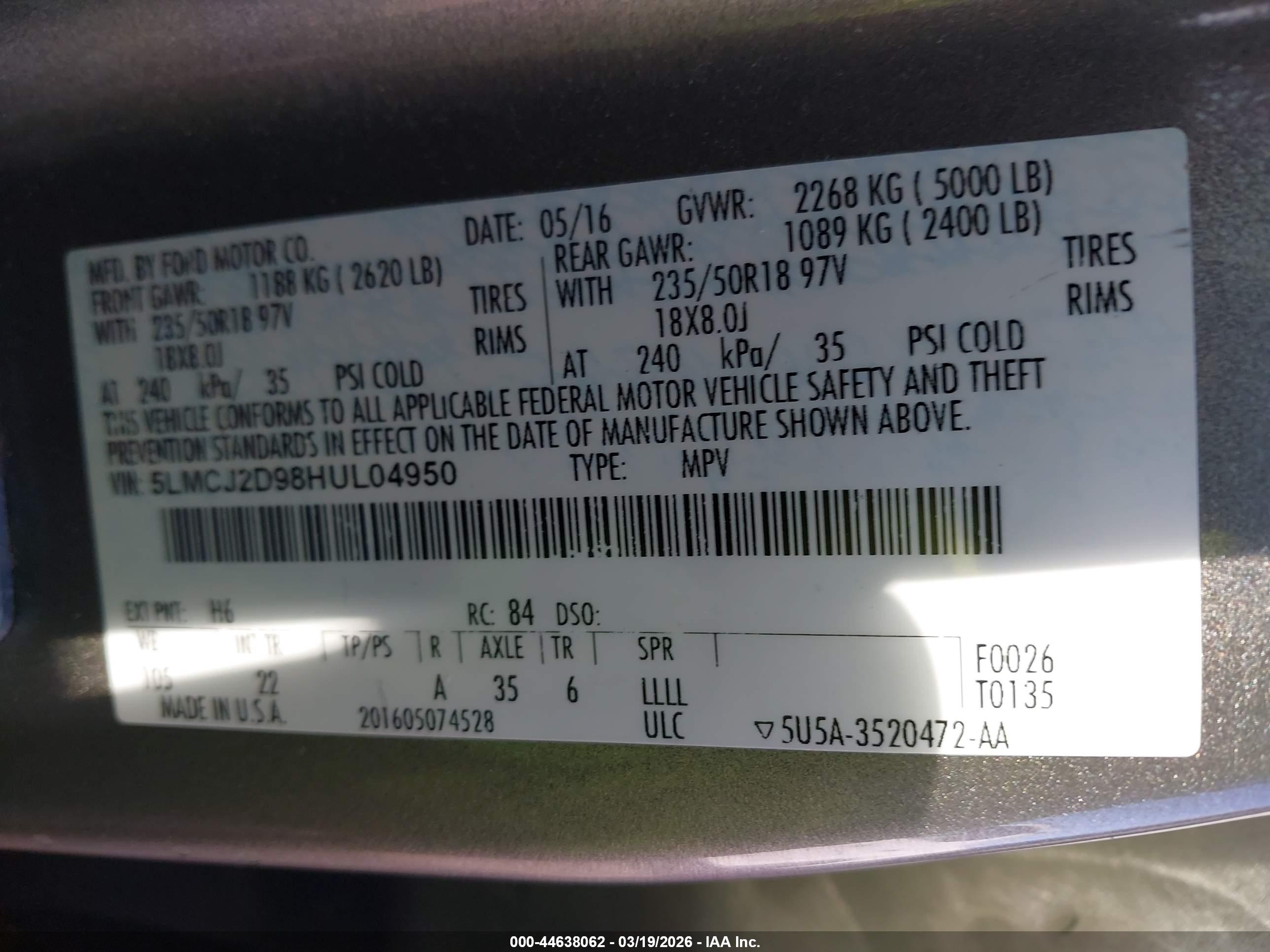 LINCOLN MKC image 9