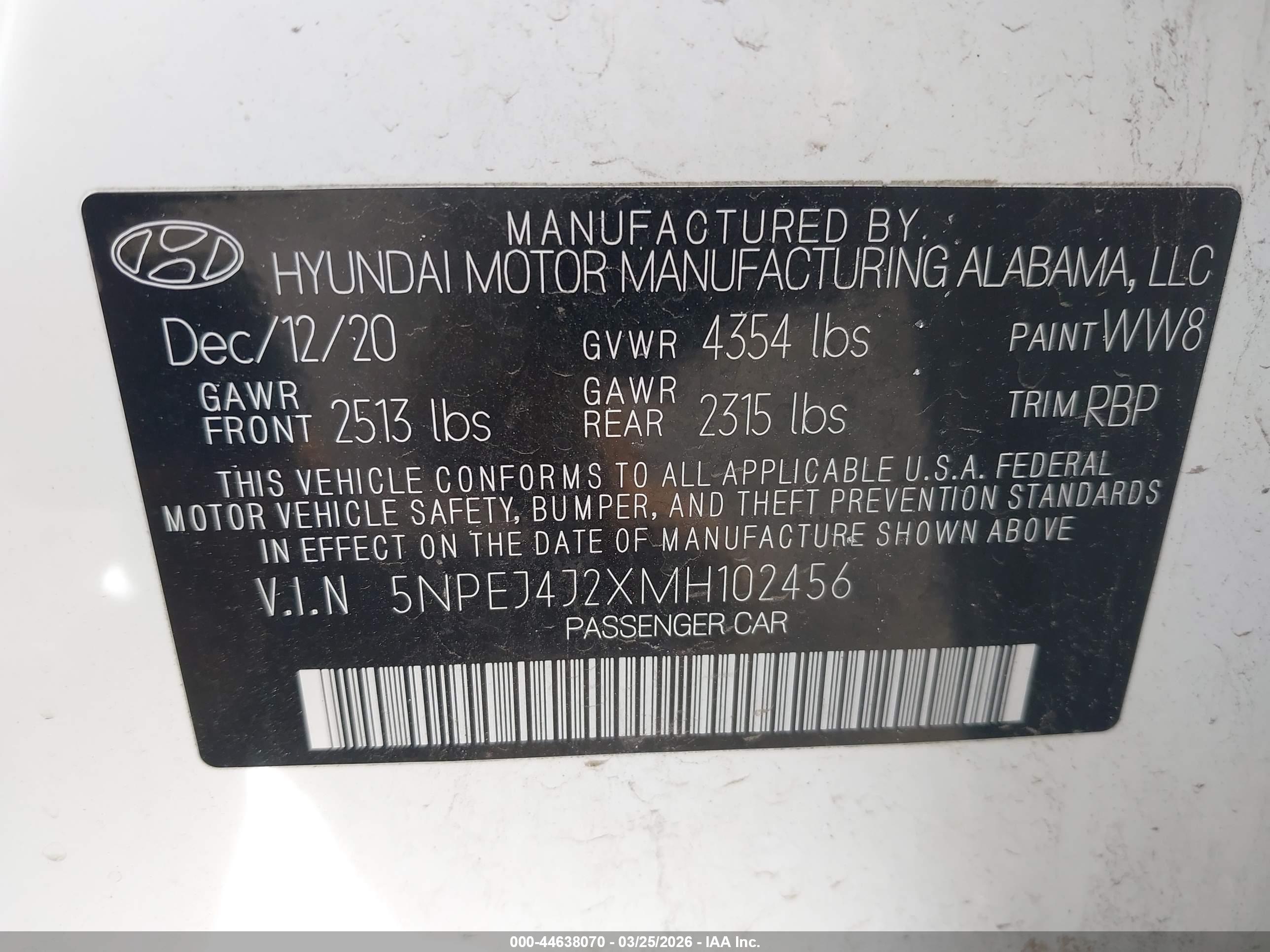 HYUNDAI SONATA image 9