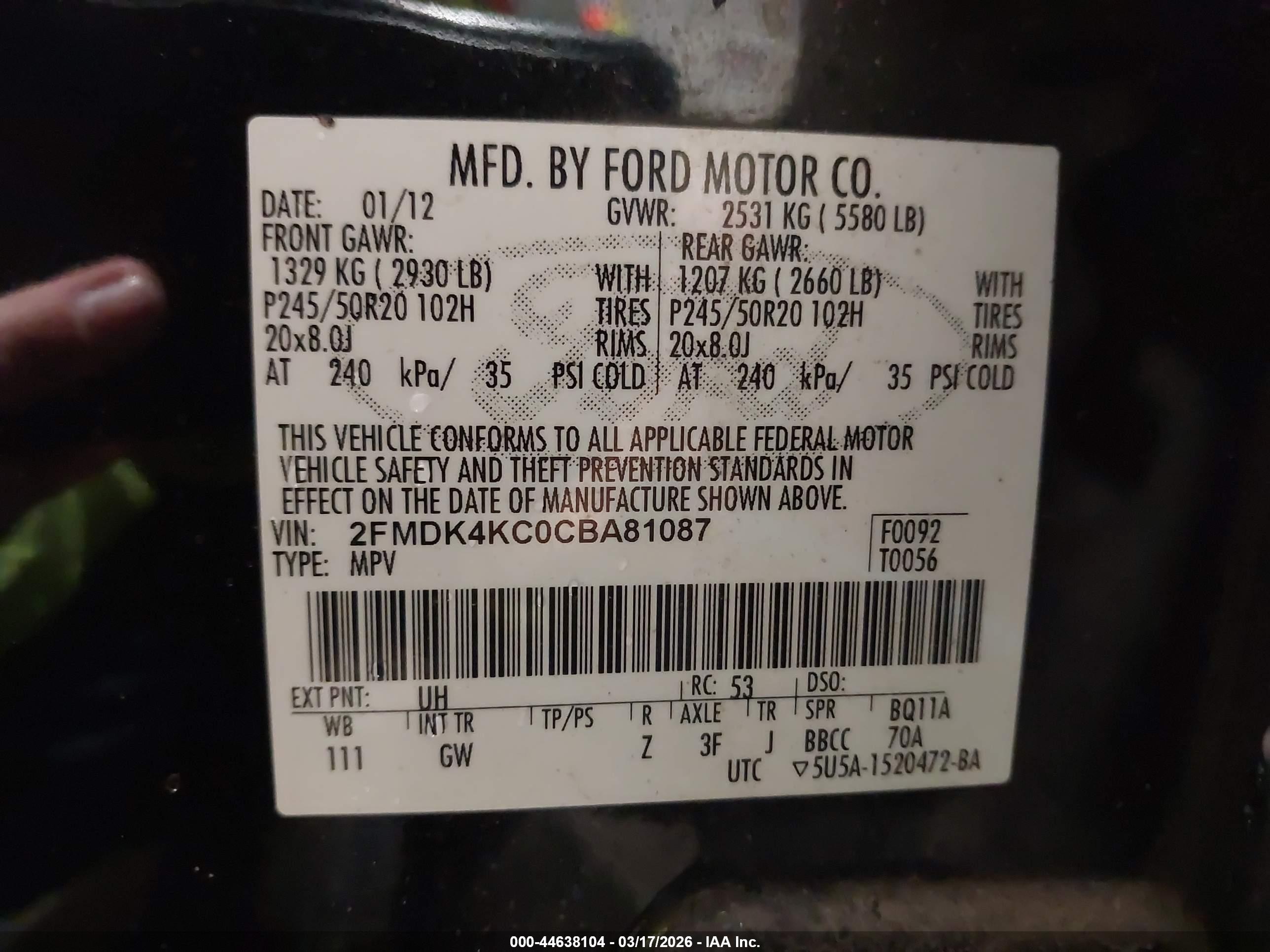 FORD EDGE image 9
