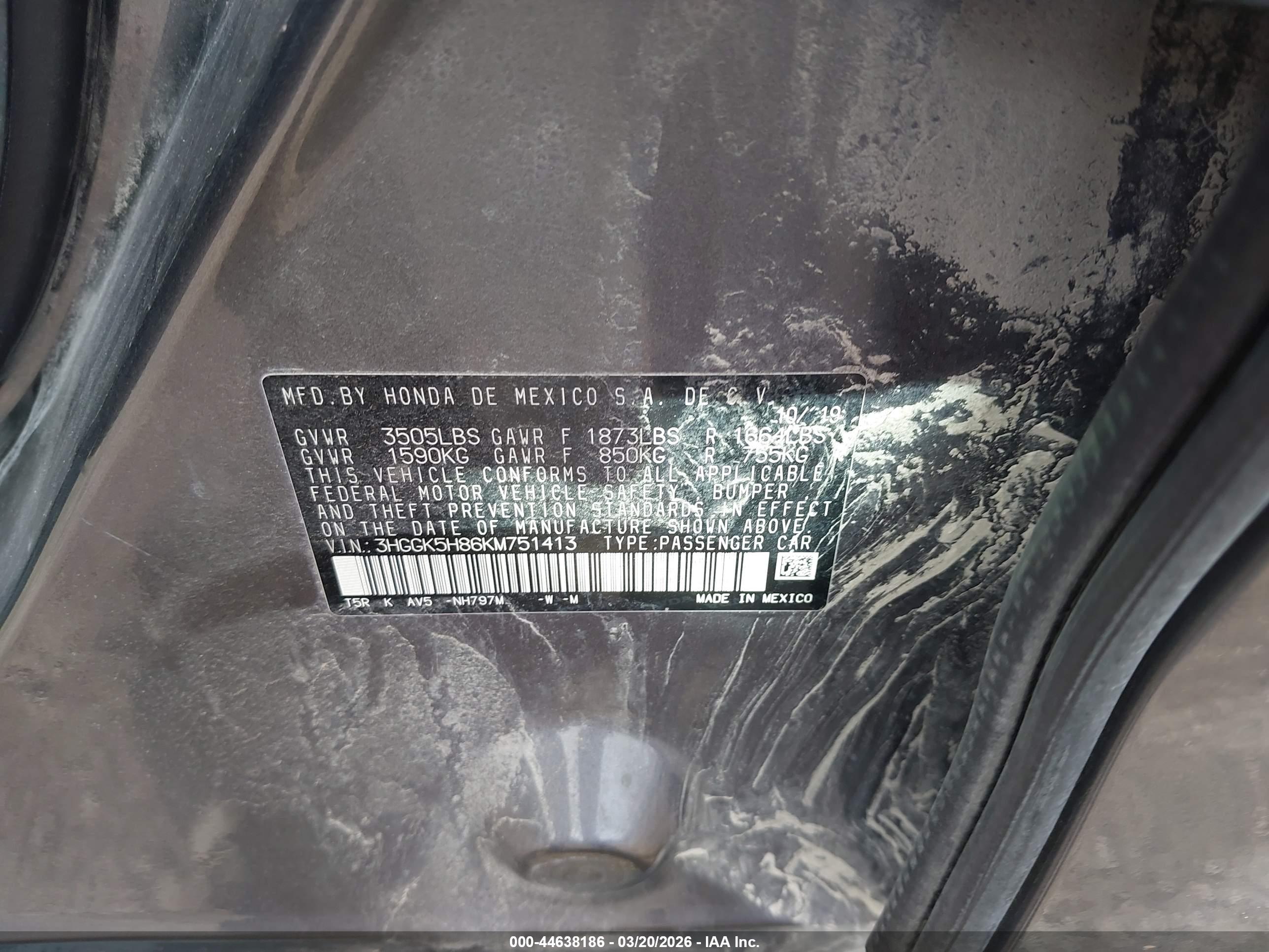 HONDA FIT image 9
