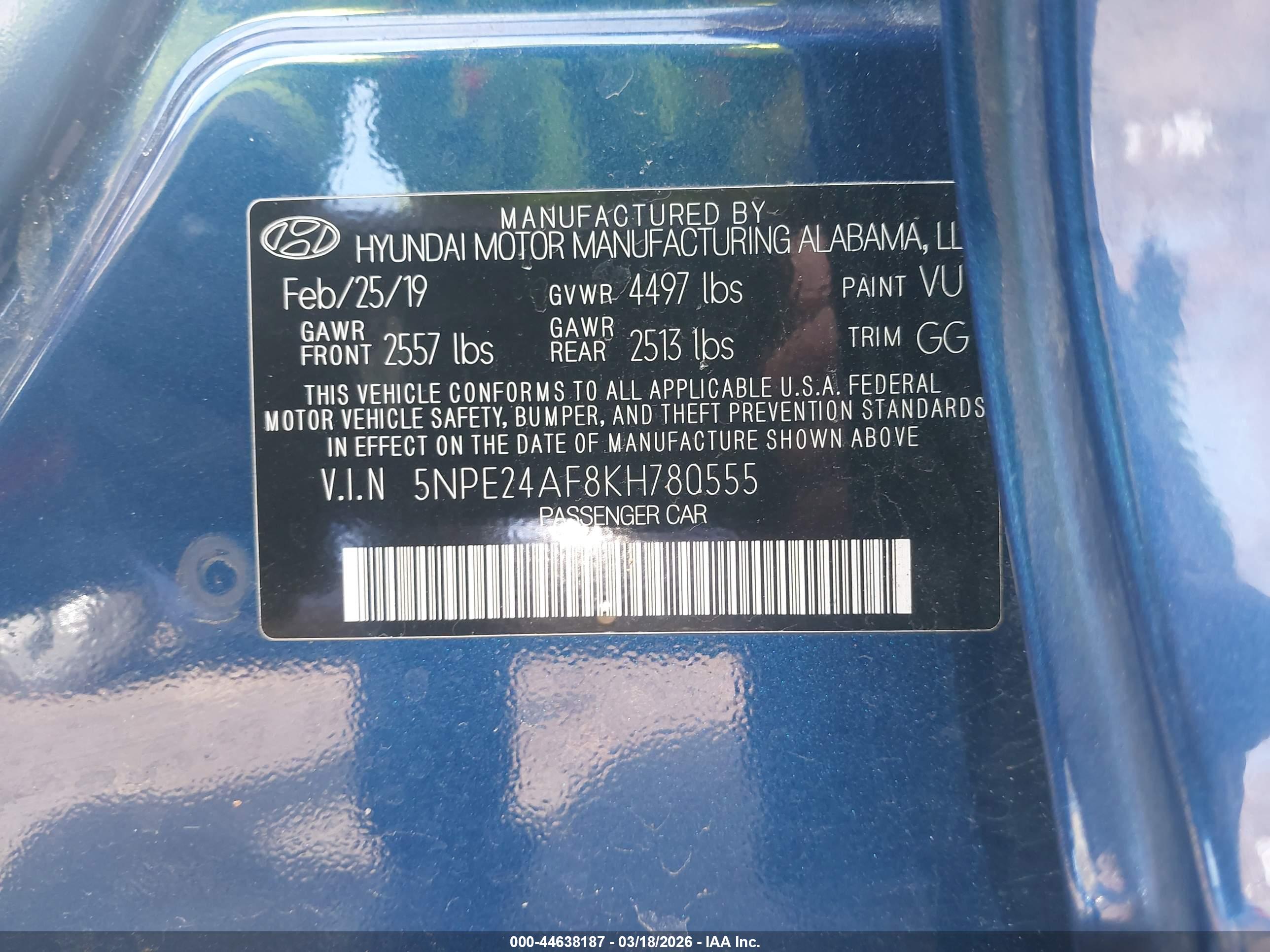 HYUNDAI SONATA image 9