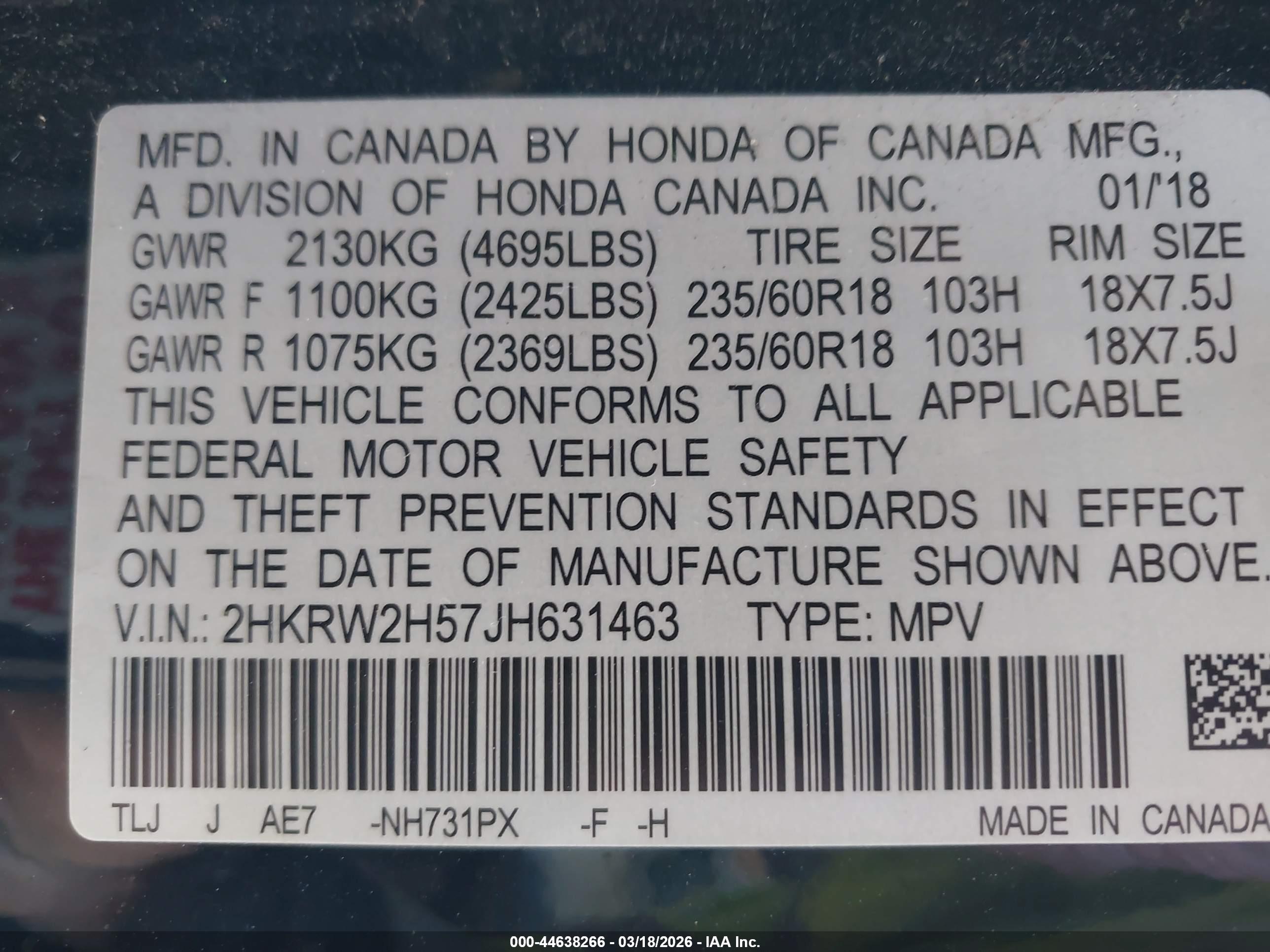 HONDA CR-V image 9