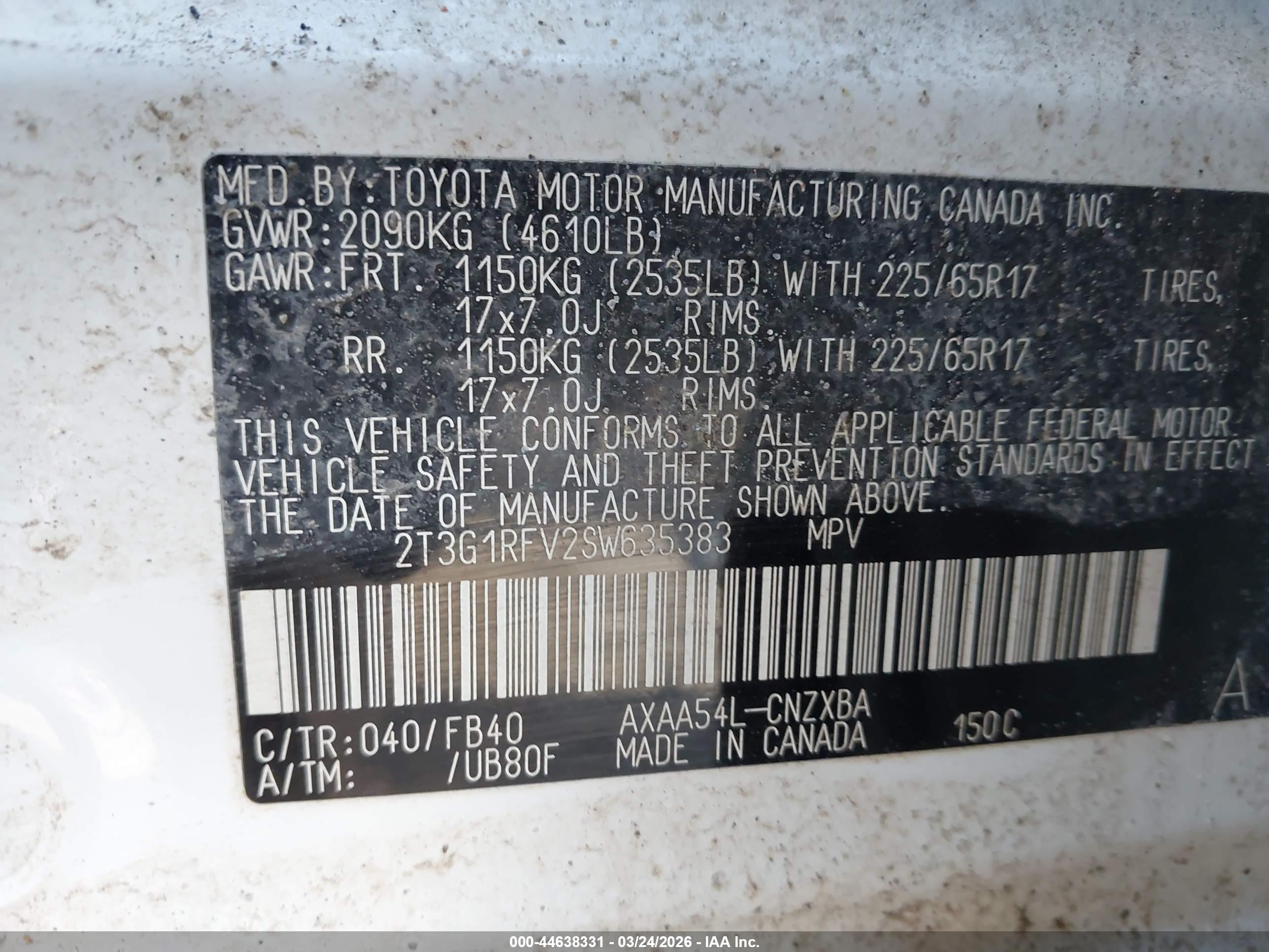 TOYOTA RAV4 image 9