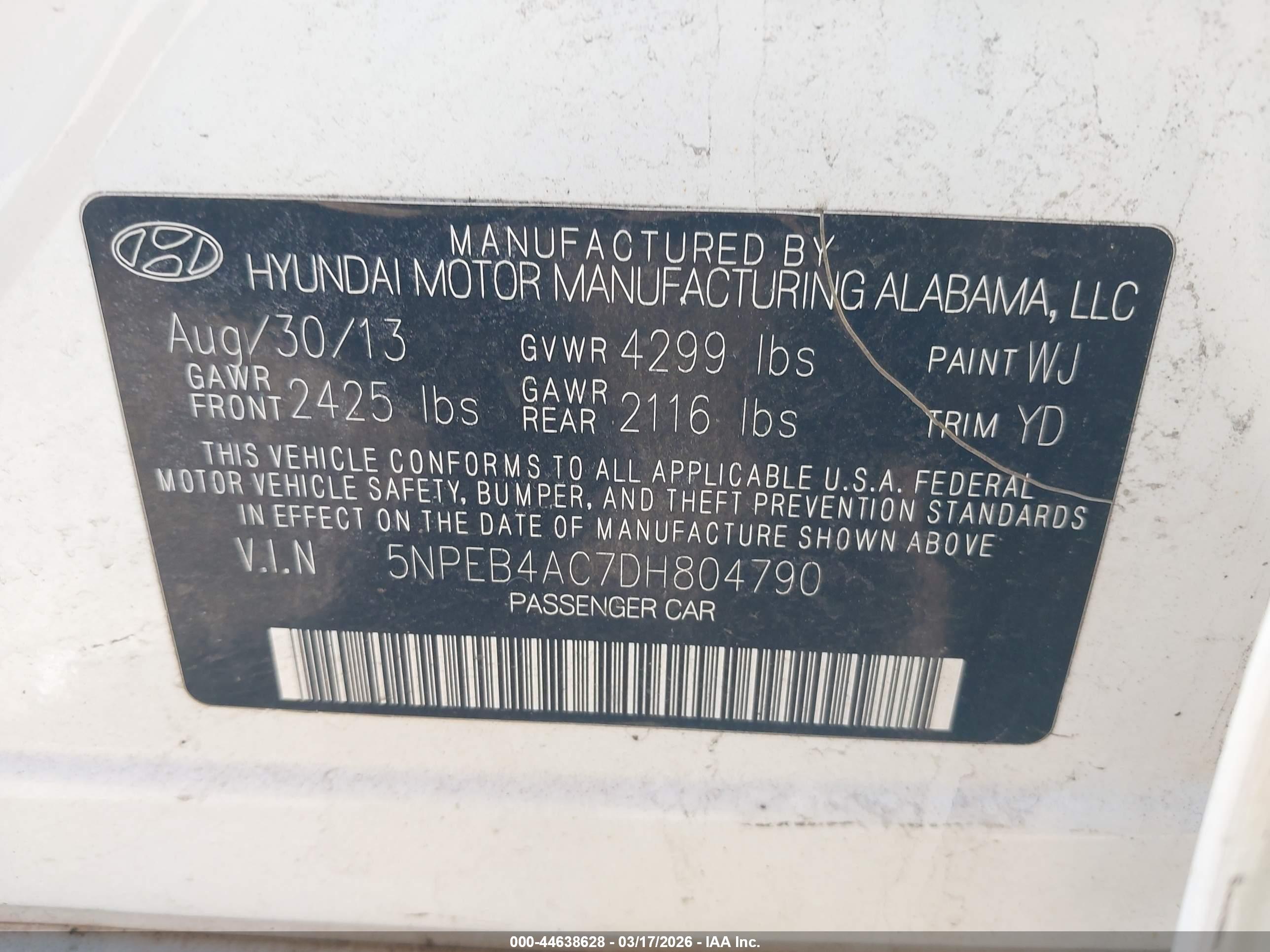 HYUNDAI SONATA image 9