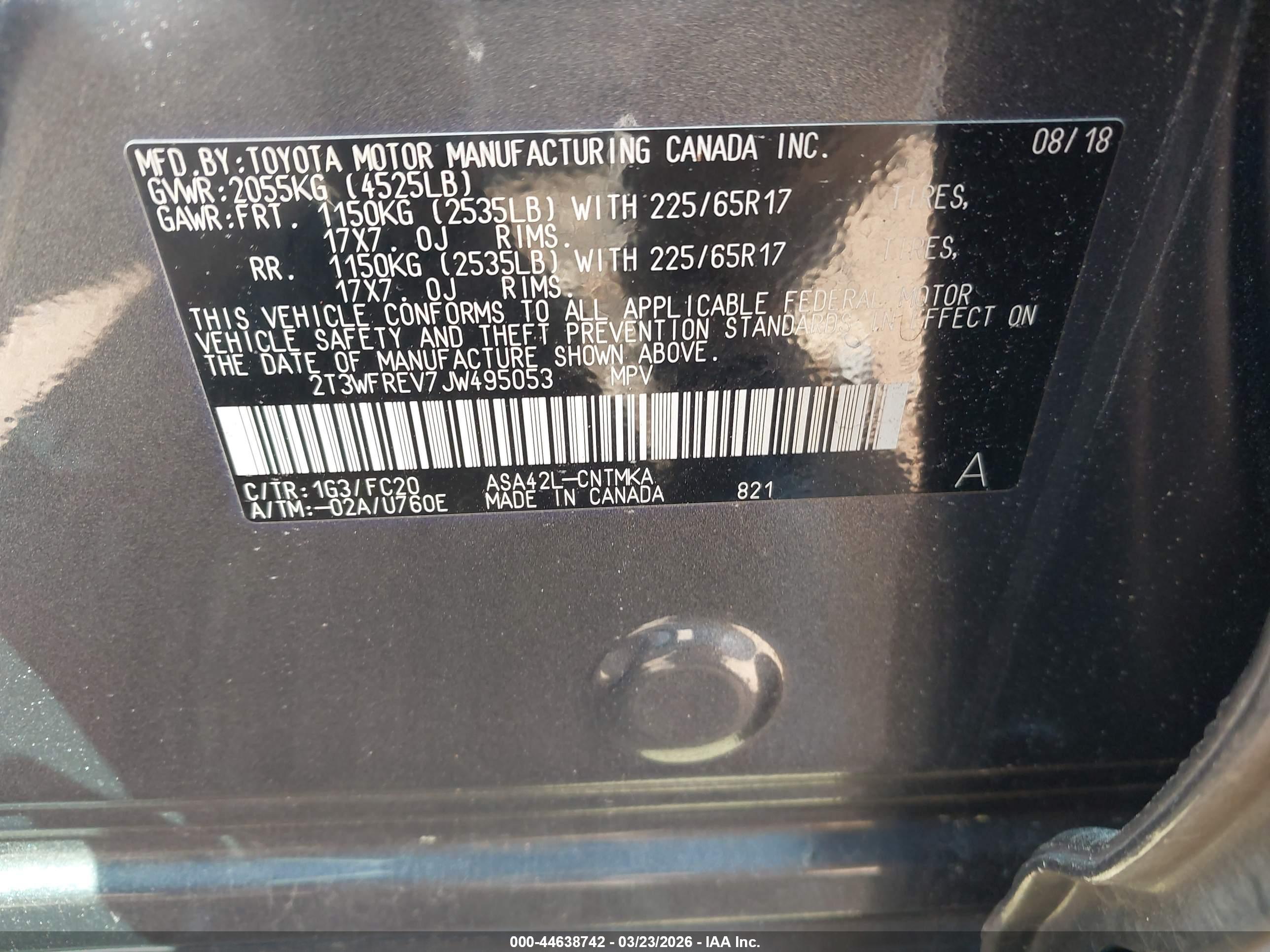 TOYOTA RAV4 image 9