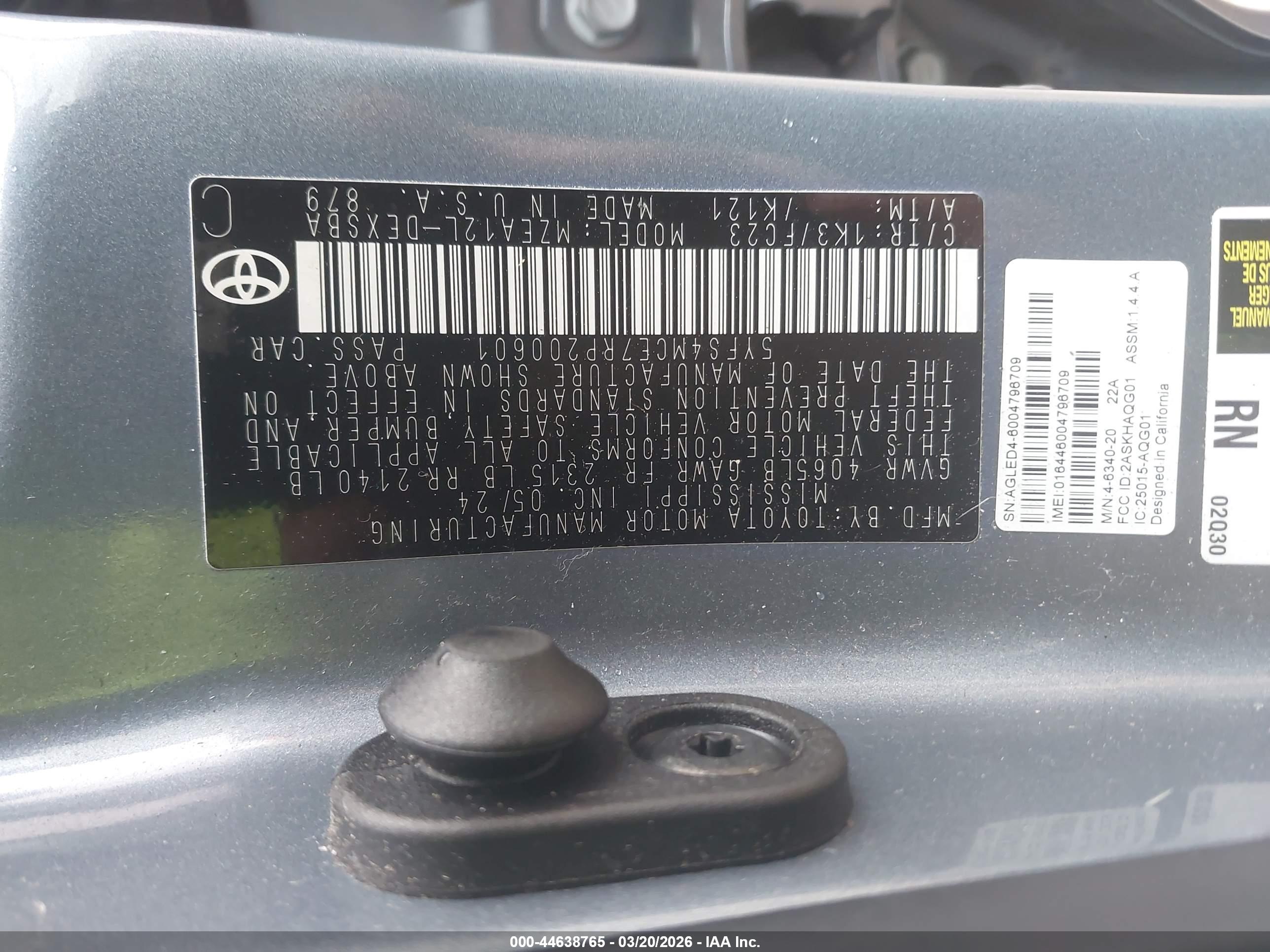 TOYOTA COROLLA image 9