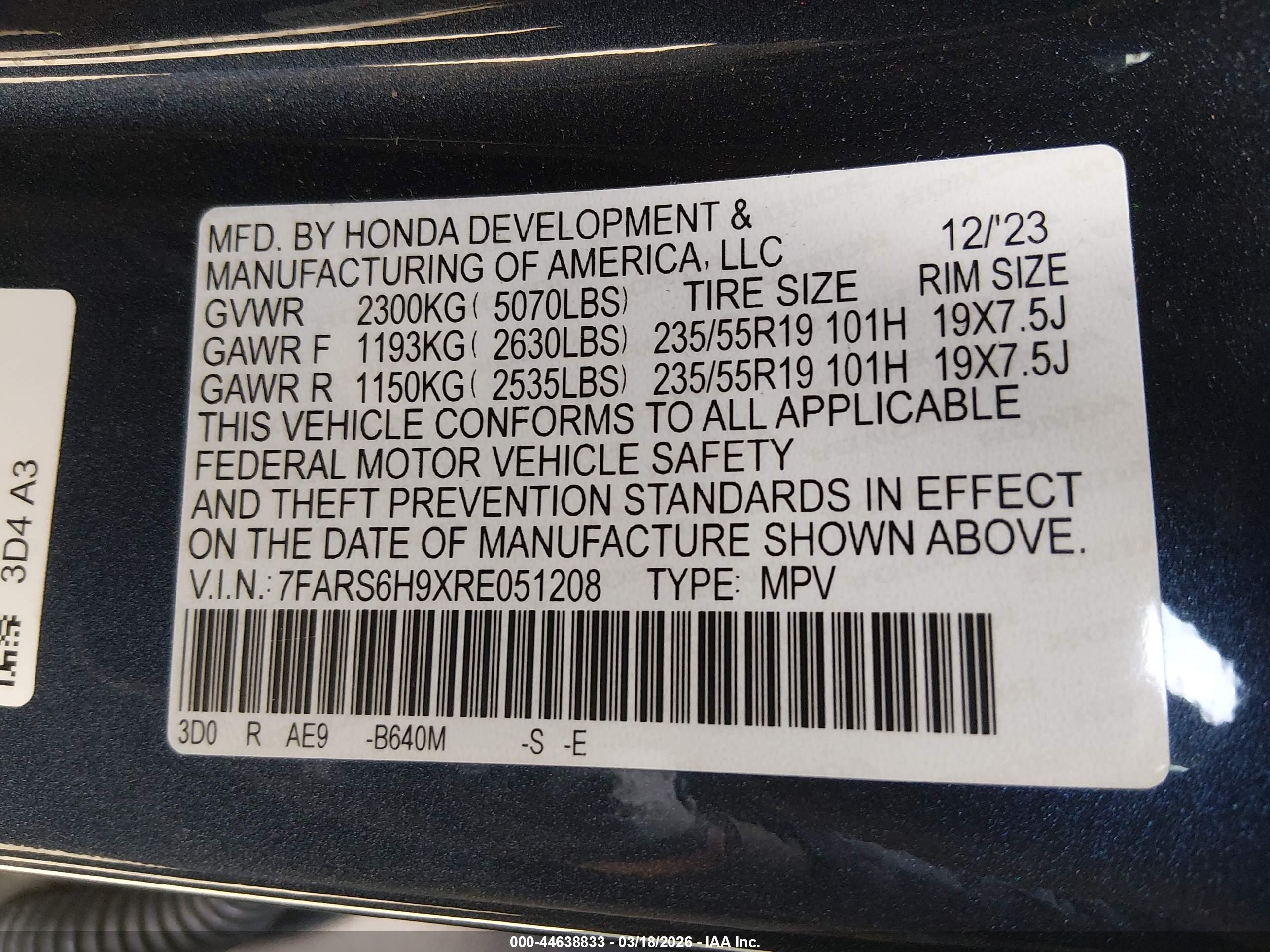 HONDA CR-V image 9