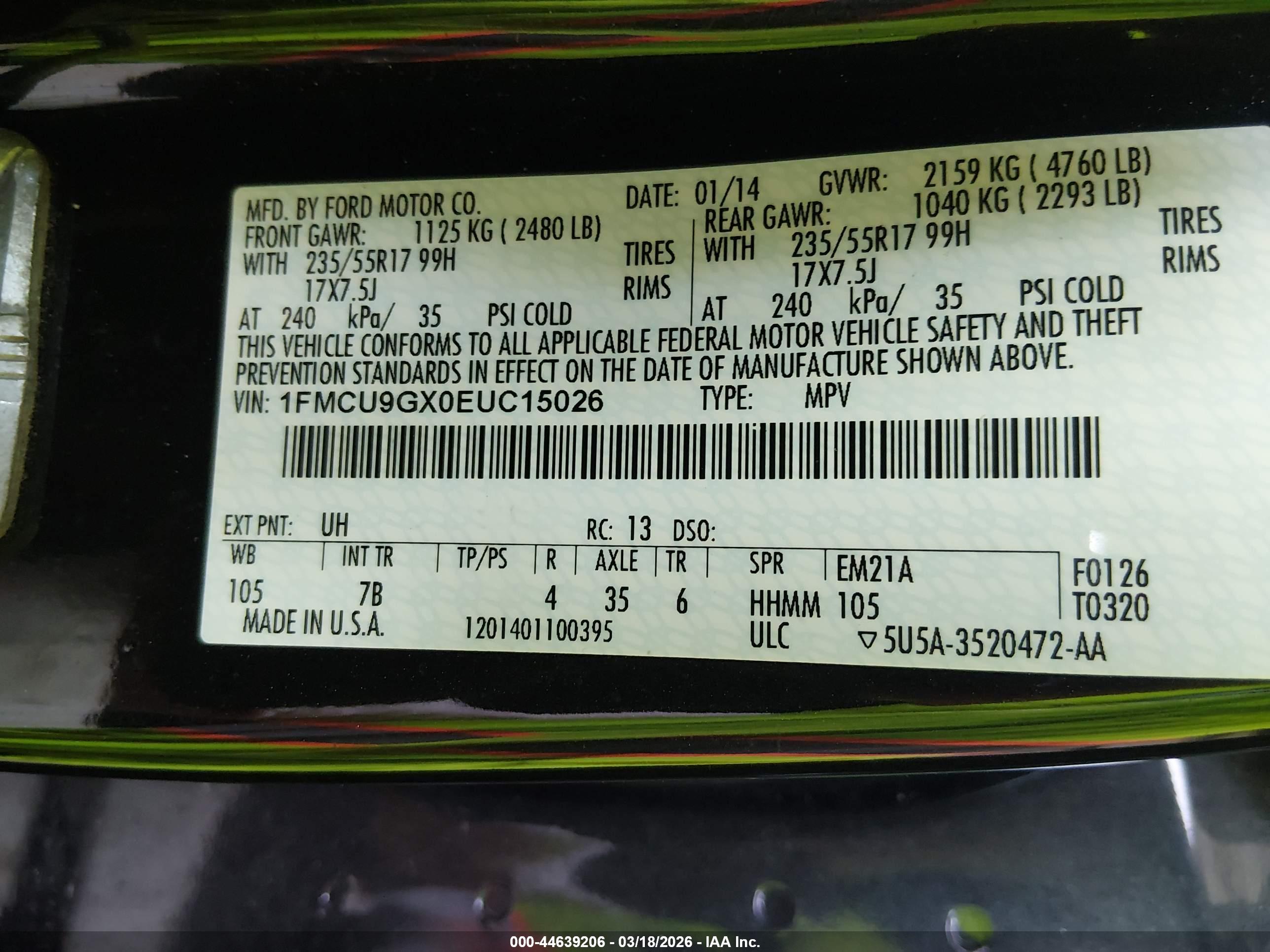 FORD ESCAPE image 9