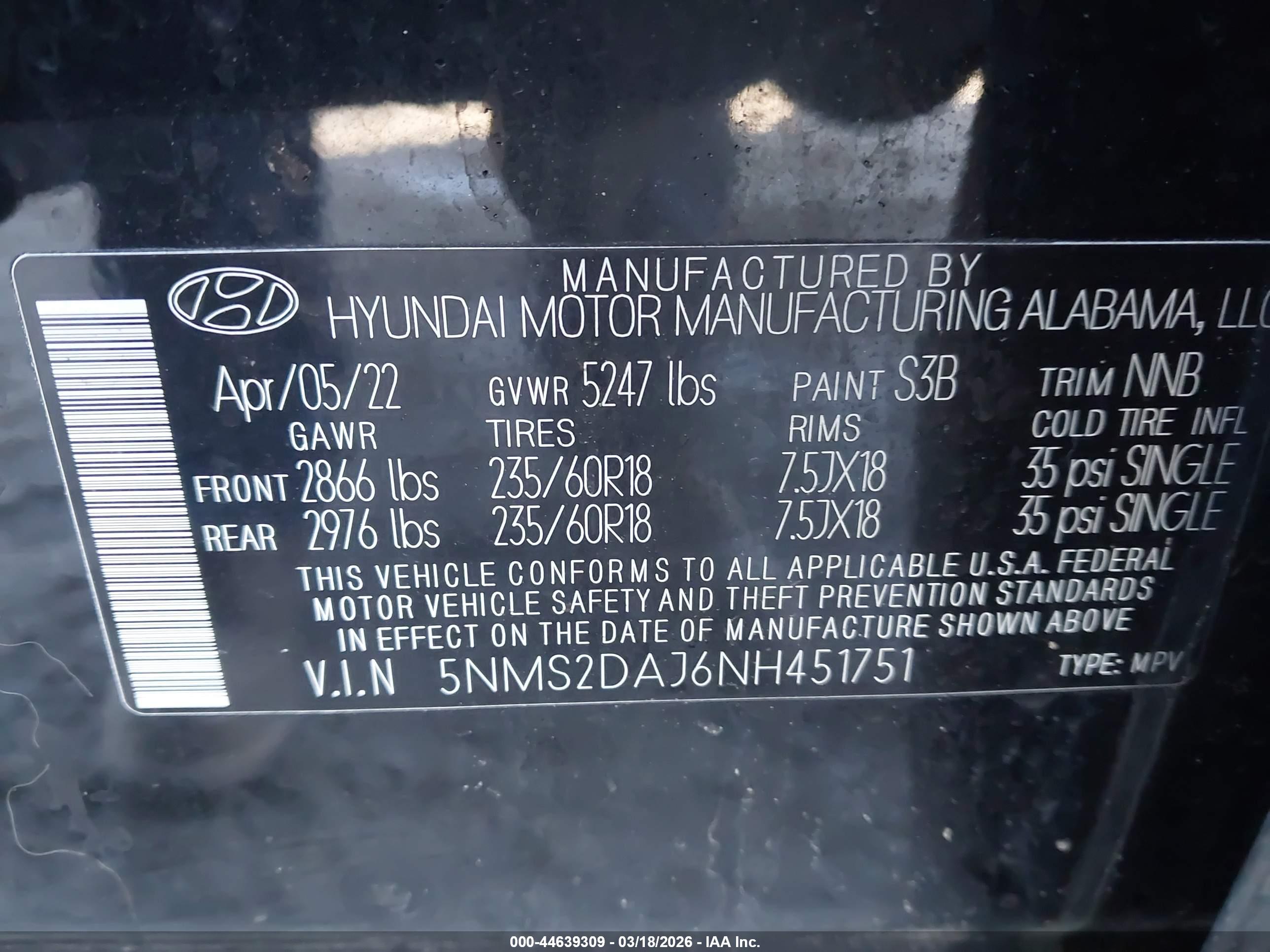 HYUNDAI SANTA image 9