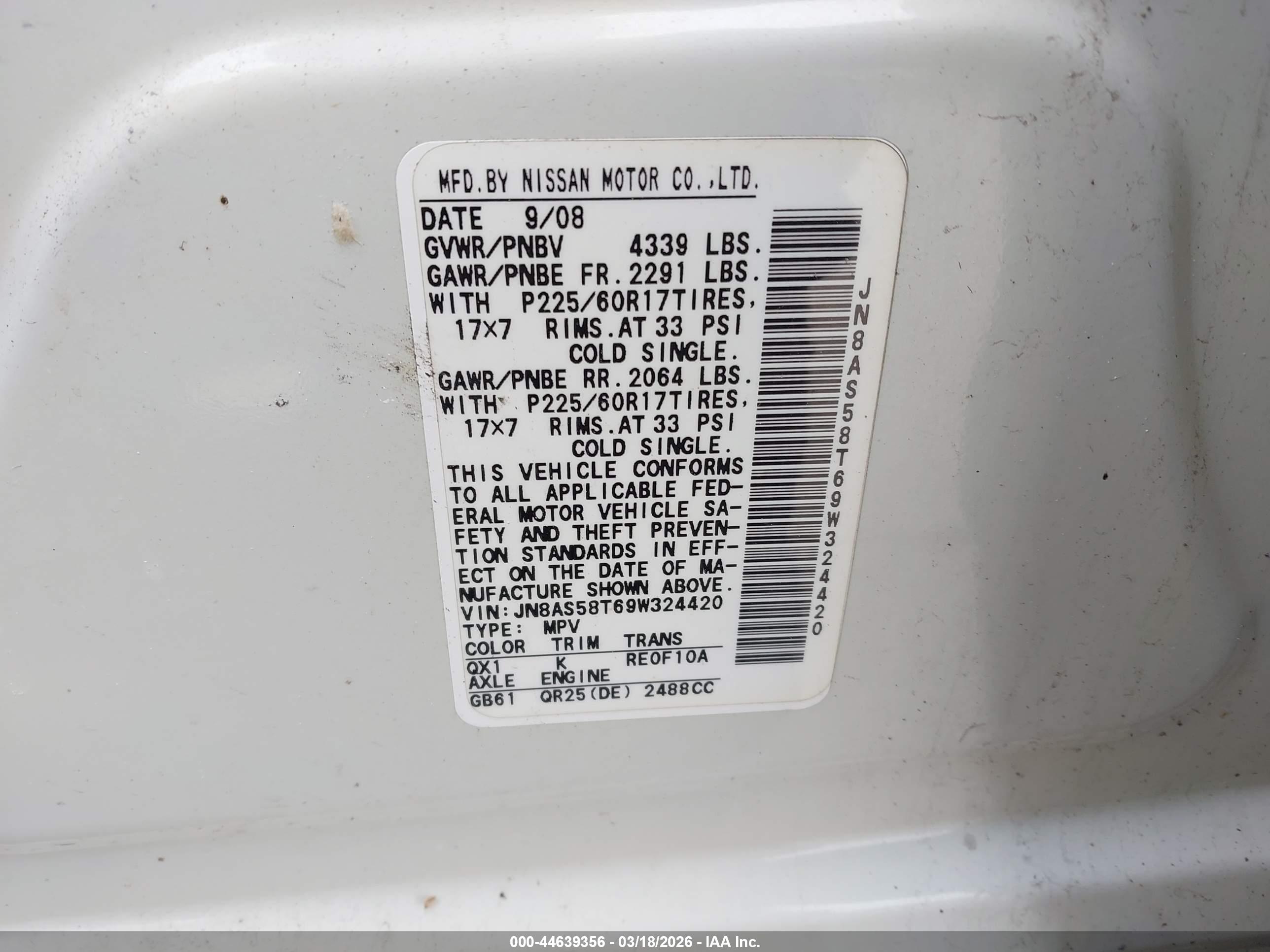 NISSAN ROGUE image 9