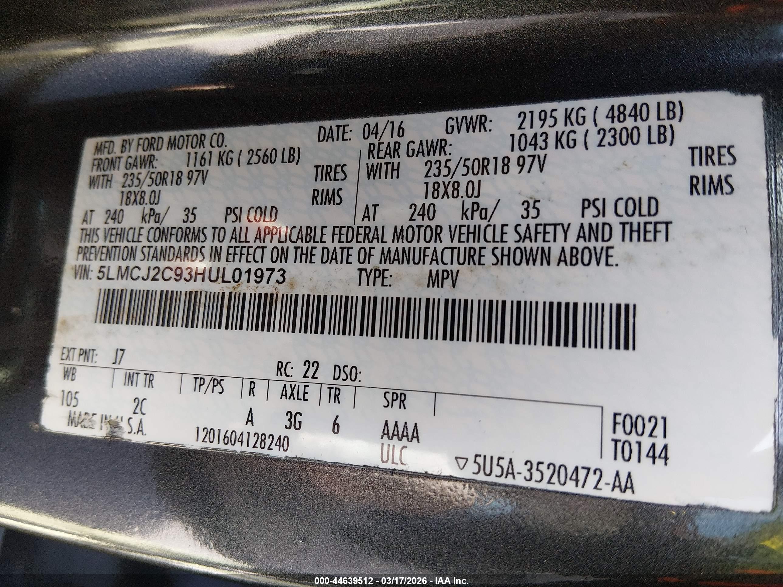 LINCOLN MKC image 9