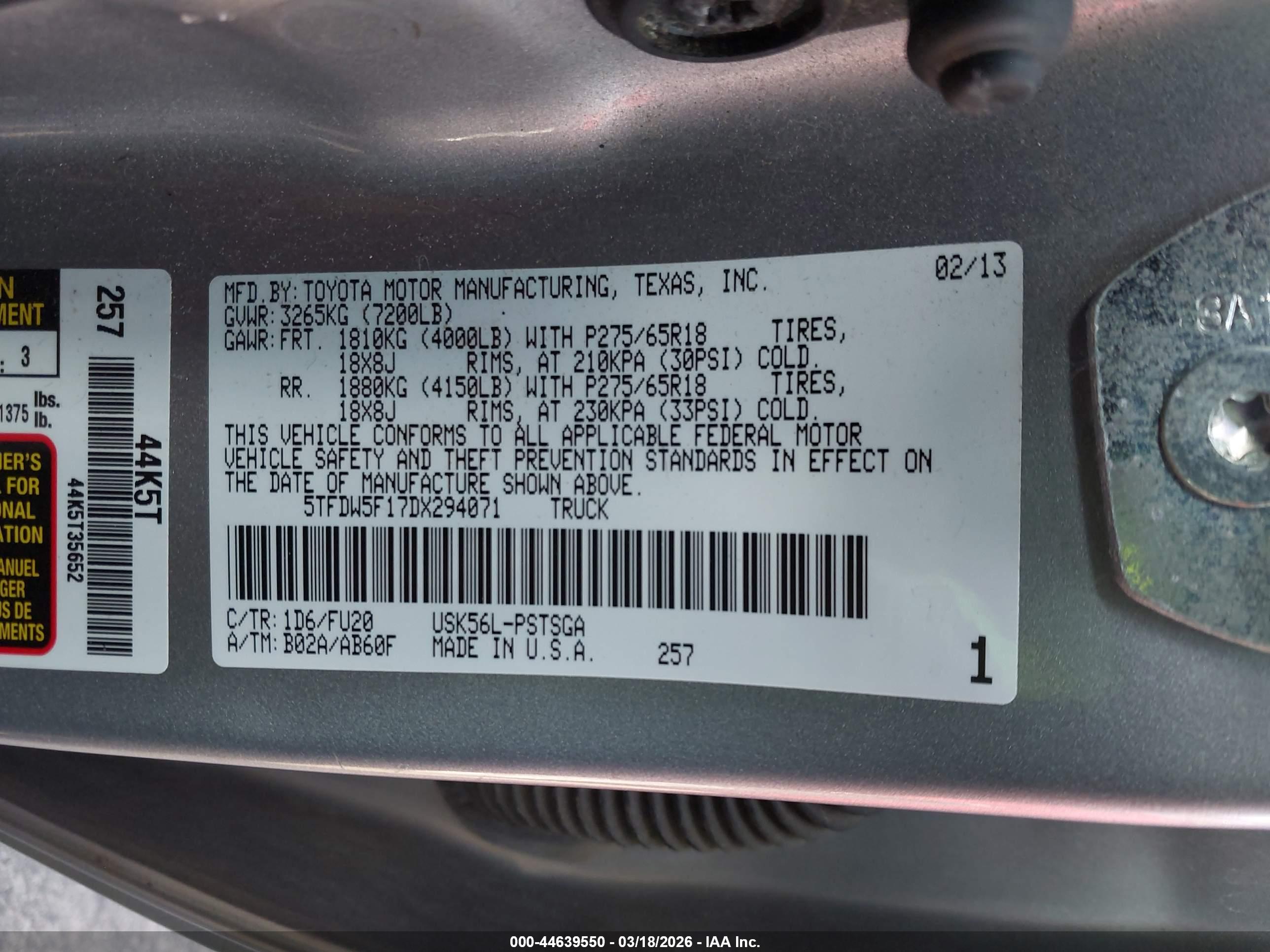 TOYOTA TUNDRA image 9