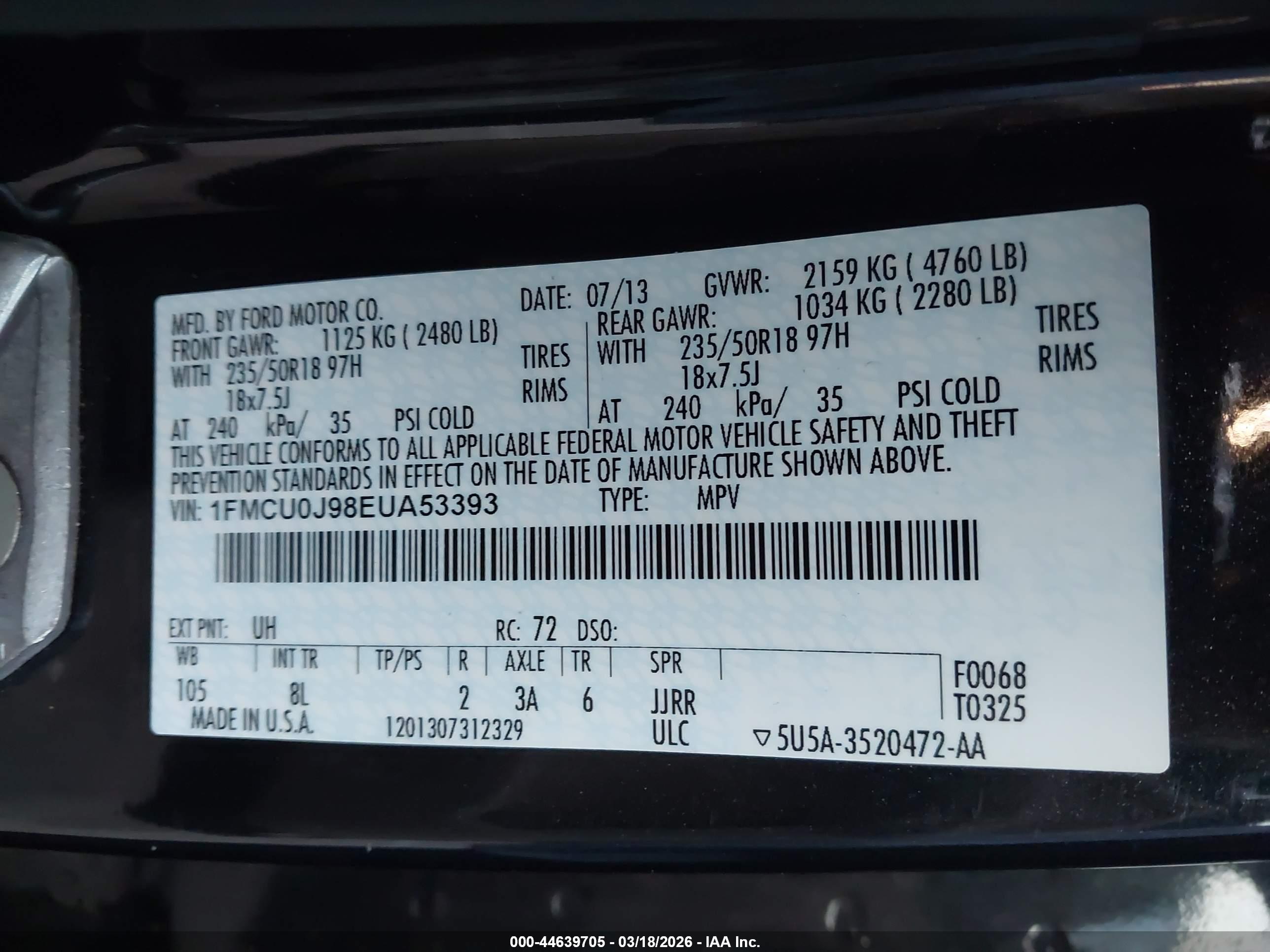 FORD ESCAPE image 9