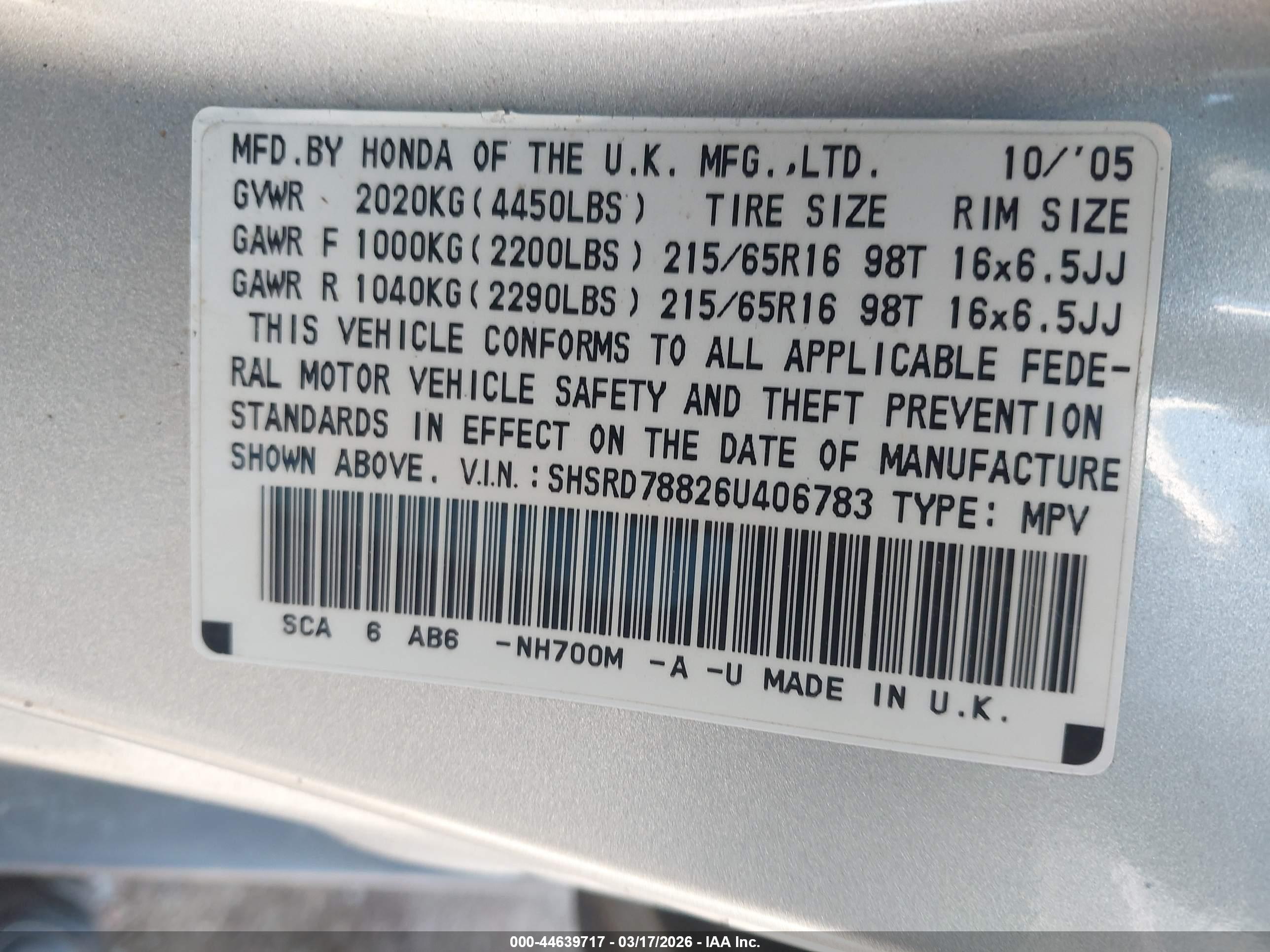 HONDA CR-V image 9