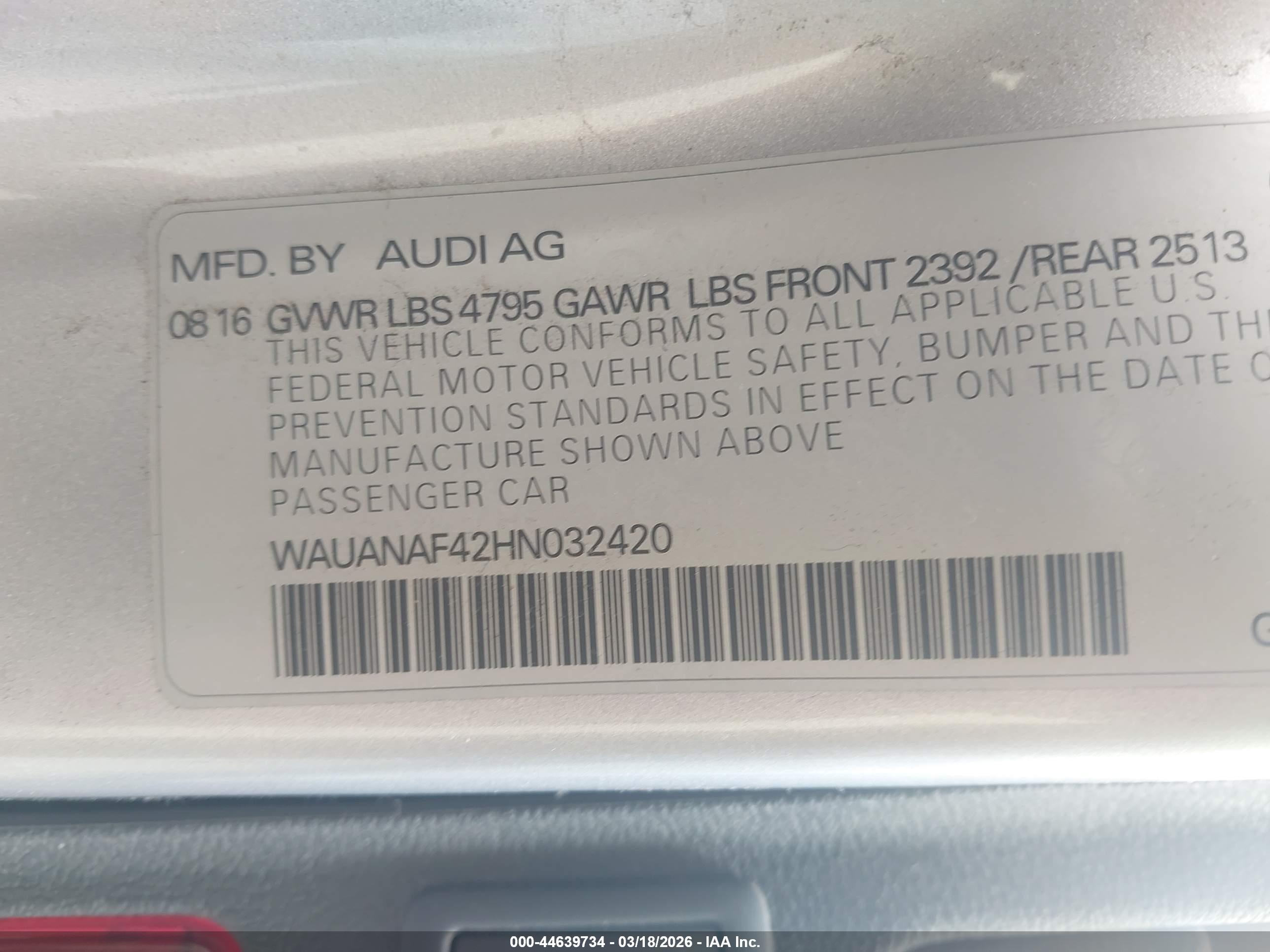AUDI A4 image 9